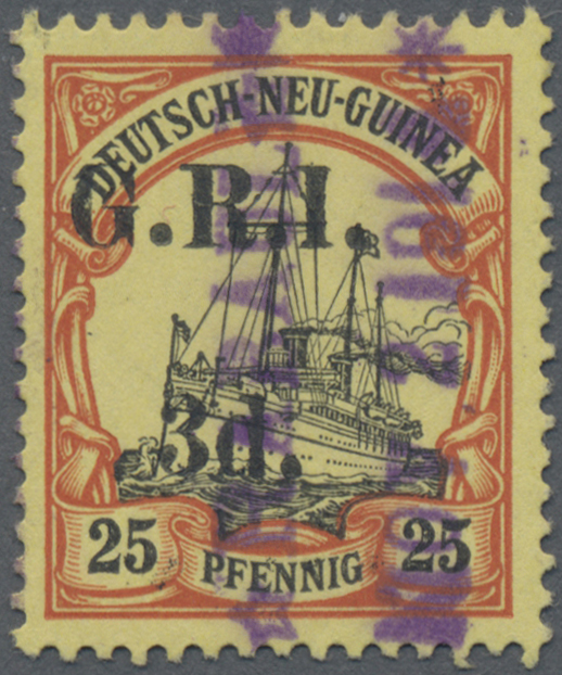 Lot 05709 - Deutsch-Neuguinea - Britische Besetzung - Auktionshaus Christoph Gärtner GmbH & Co. KG 57th AUCTION - Day 3 Lot 05709 - Deutsch-Neuguinea - Britische Besetzung - Auktionshaus Christoph Gärtner GmbH & Co. KG 57th AUCTION - Day 3