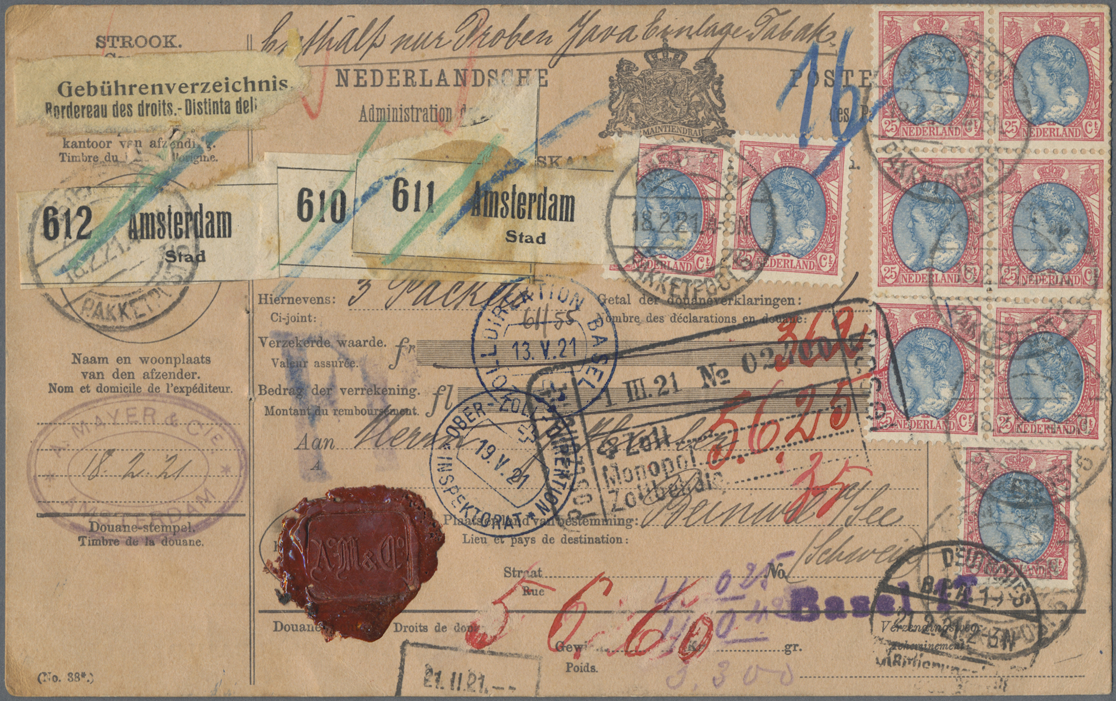 Lot 03769 - niederlande  -  Auktionshaus Christoph Gärtner GmbH & Co. KG 57th AUCTION - Day 2