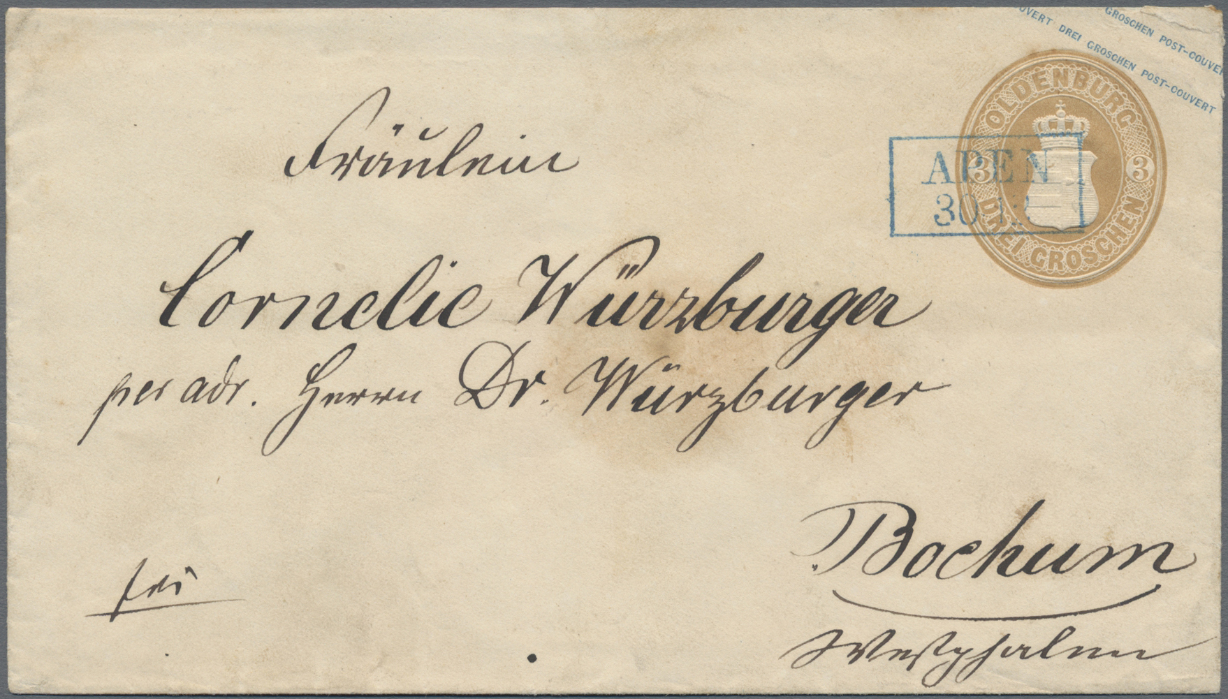 Lot 2082 - Oldenburg - Marken und Briefe - Auction #211 Lot 2082 - Oldenburg - Marken und Briefe - Auction #211