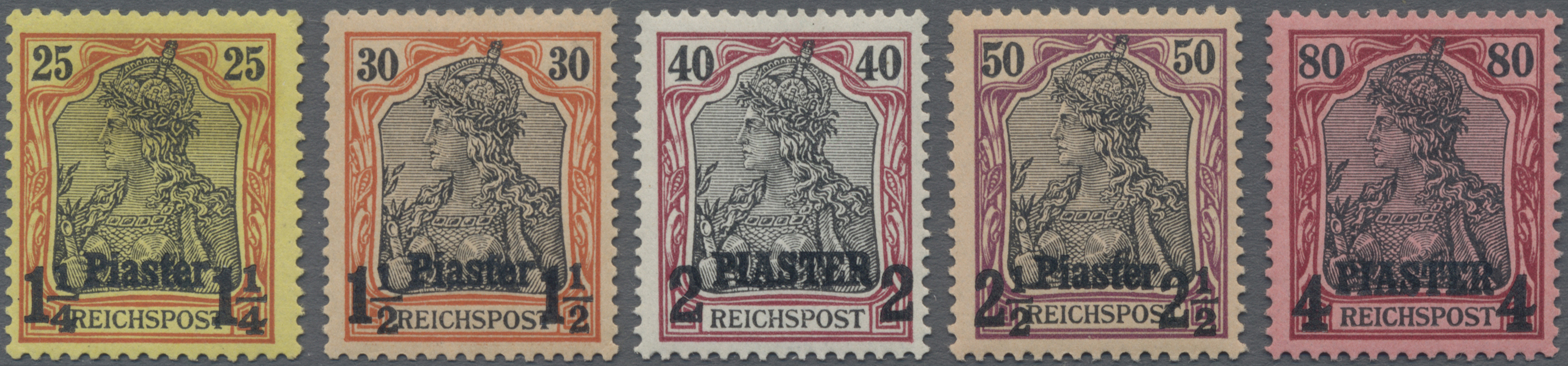 Lot 05630 - deutsche post in der türkei  -  Auktionshaus Christoph Gärtner GmbH & Co. KG 57th AUCTION - Day 3