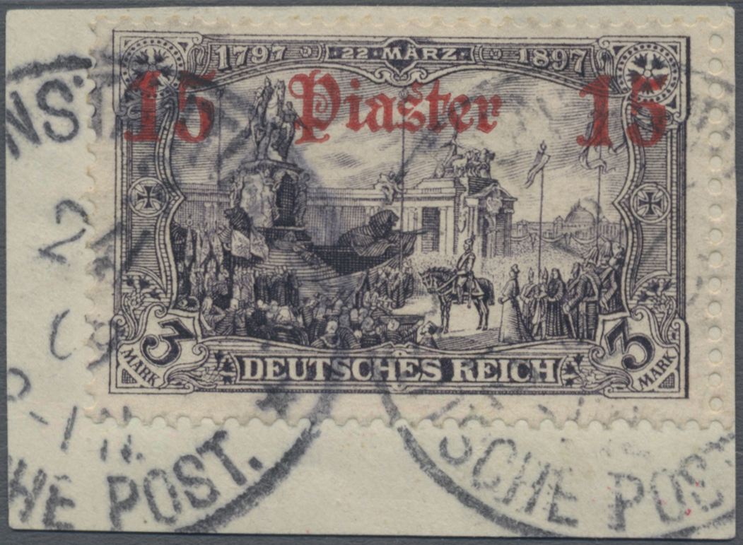 Lot 05633 - deutsche post in der türkei  -  Auktionshaus Christoph Gärtner GmbH & Co. KG 57th AUCTION - Day 3