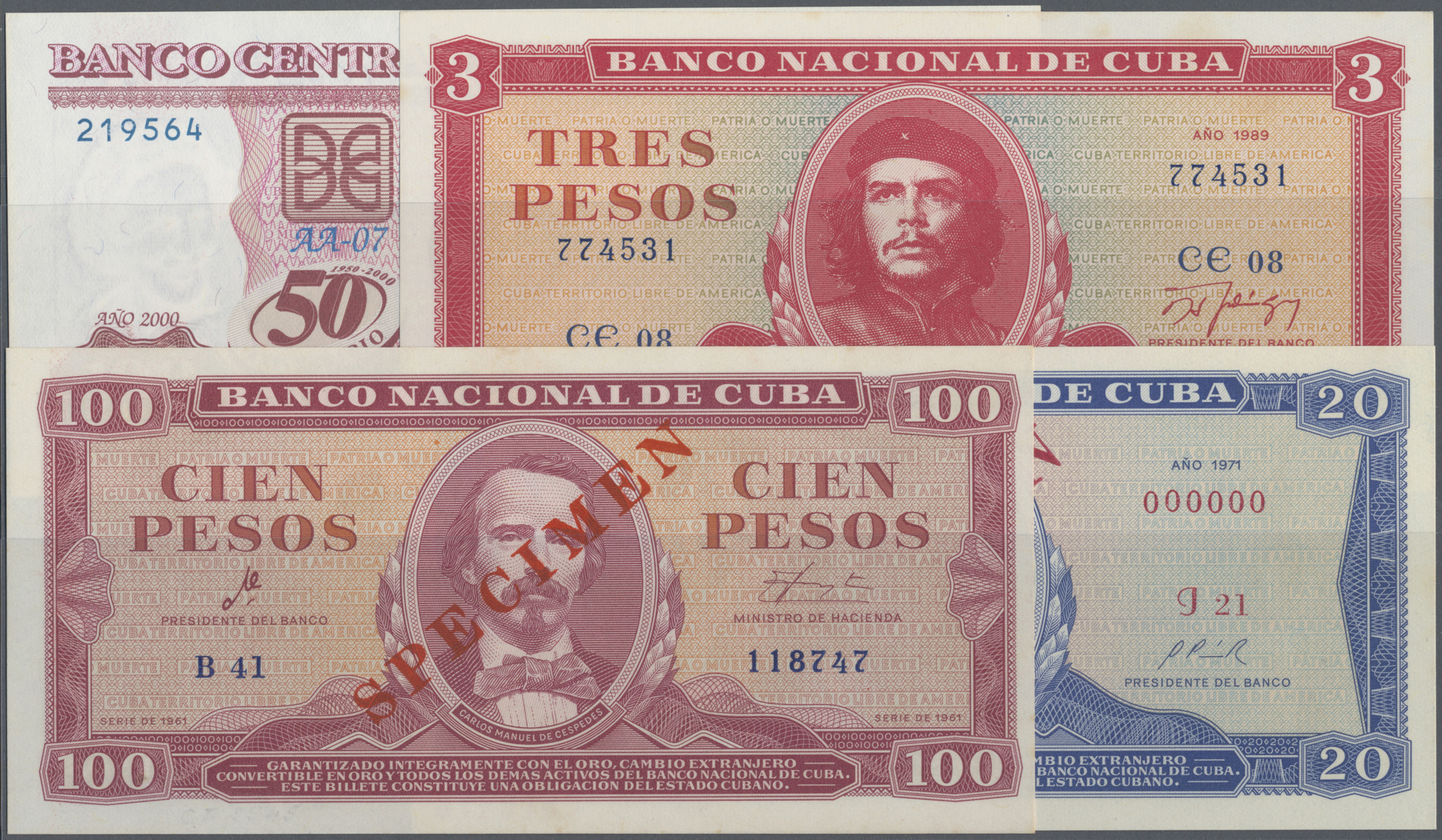 vrede melodie Oven Cuba | Banknoten Stamp Auctions
