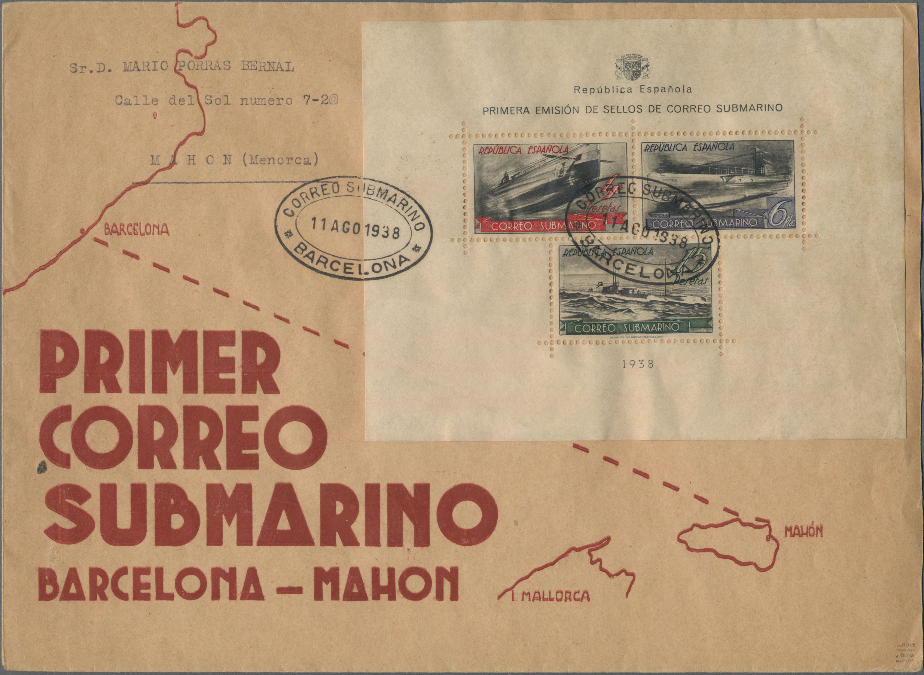 Lot 02588 - spanien - Auktionshaus Christoph Gärtner GmbH & Co. KG 53rd AUCTION - Day 2 Overseas, Europe Lot 02588 - spanien - Auktionshaus Christoph Gärtner GmbH & Co. KG 53rd AUCTION - Day 2 Overseas, Europe