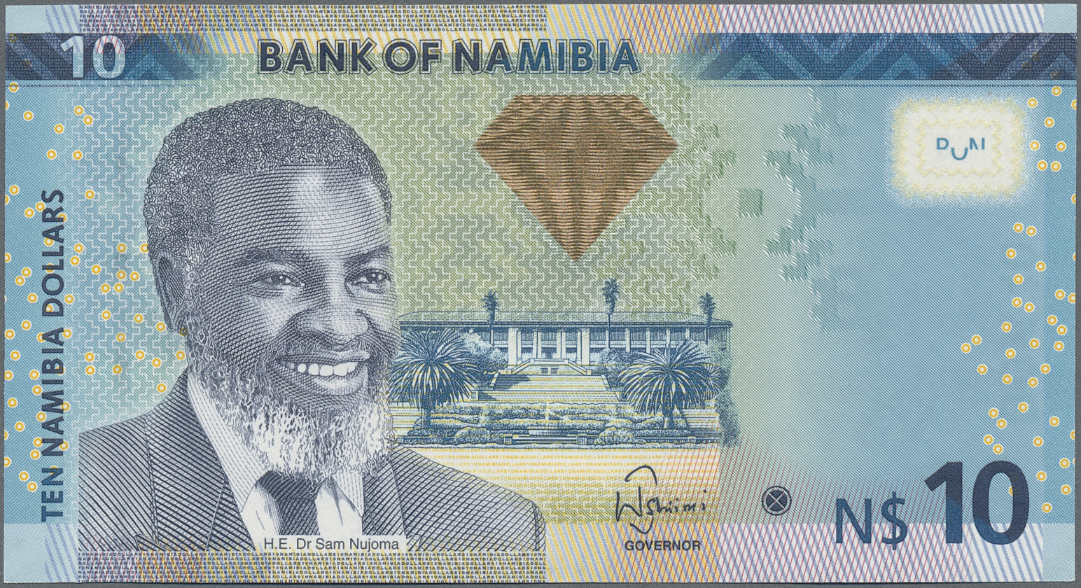 Lot 1551 - Namibia | Banknoten - Auktionshaus Christoph Gärtner GmbH & Co. KG 58th AUCTION - Day 1 Lot 1551 - Namibia | Banknoten - Auktionshaus Christoph Gärtner GmbH & Co. KG 58th AUCTION - Day 1