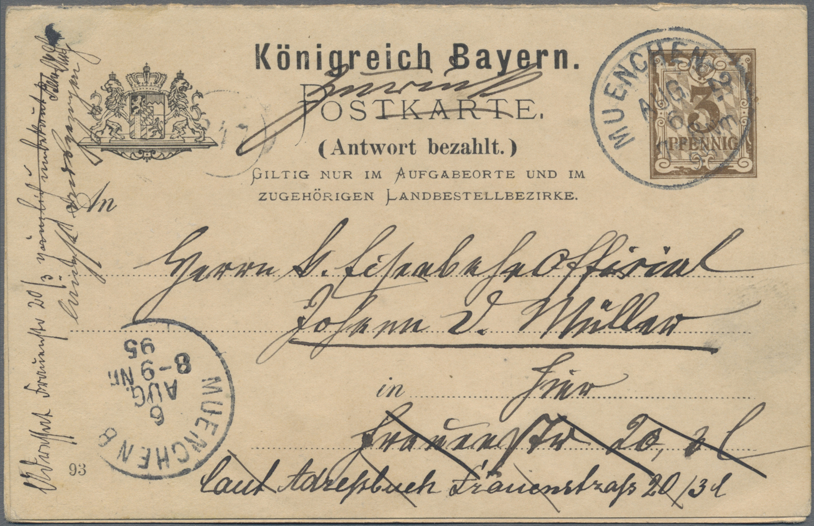 Lot 08150 - altdeutschland und deutsches reich  -  Auktionshaus Christoph Gärtner GmbH & Co. KG 53rd AUCTION - Day 5, Collections Estates, Germany, Picture Postcards