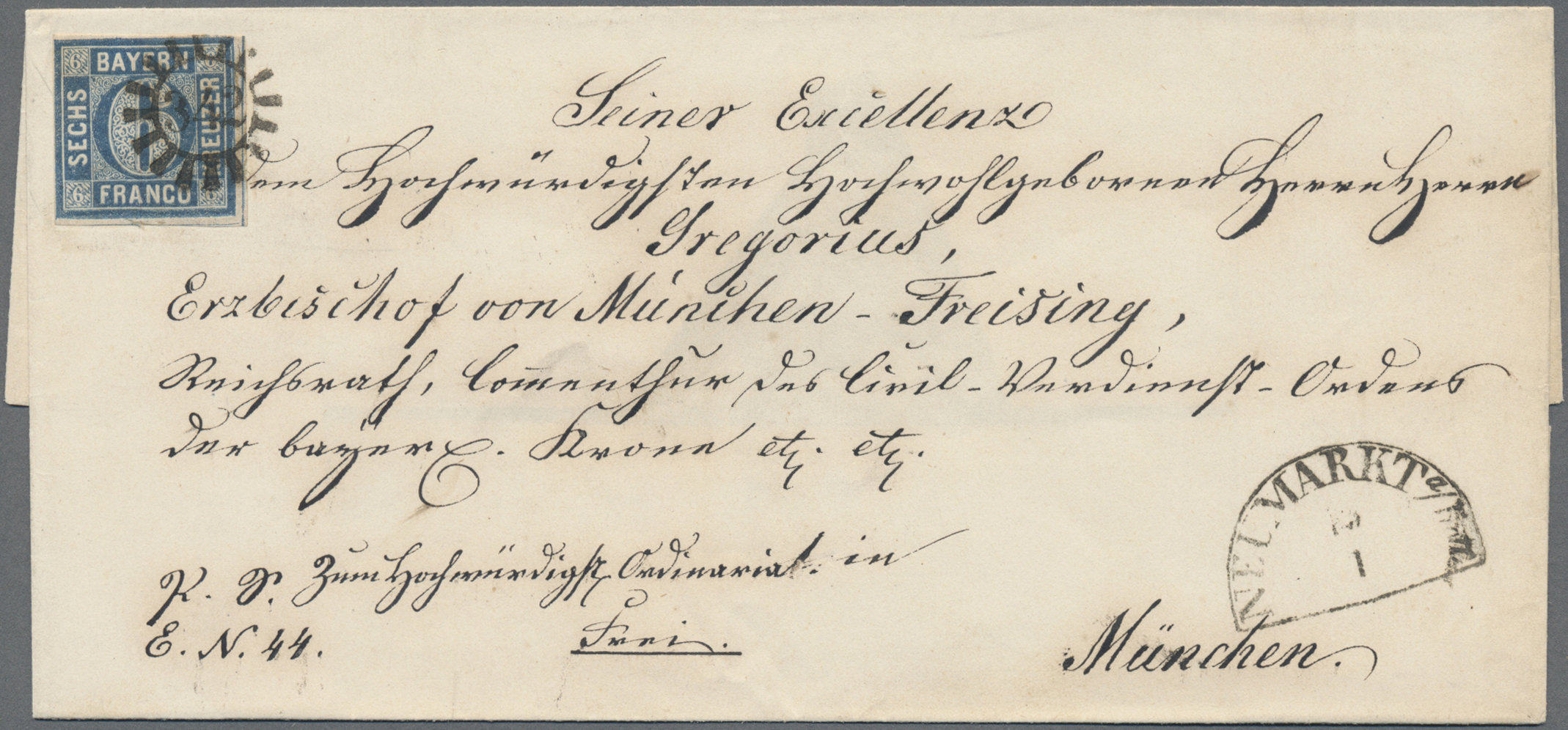Lot 04550 - Bayern - Marken und Briefe  -  Auktionshaus Christoph Gärtner GmbH & Co. KG 57th AUCTION - Day 3