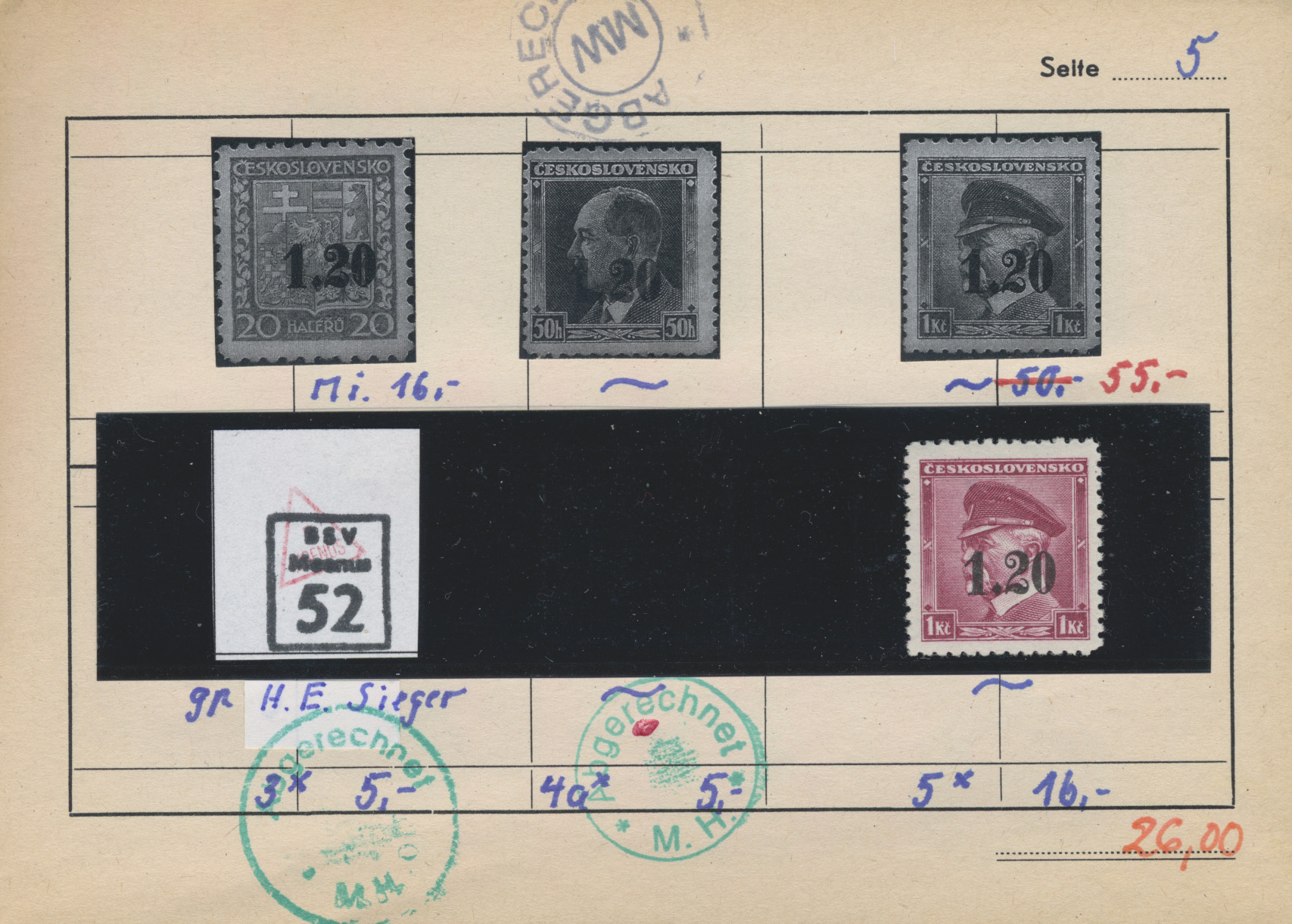 Lot 37080 - sudetenland  -  Auktionshaus Christoph Gärtner GmbH & Co. KG Sale #44 Collections Germany
