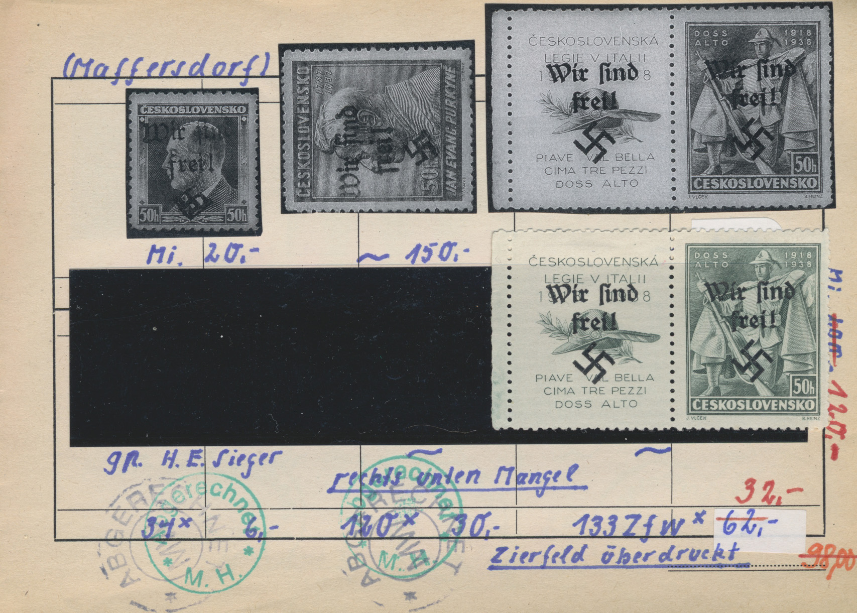 Lot 37080 - sudetenland  -  Auktionshaus Christoph Gärtner GmbH & Co. KG Sale #44 Collections Germany