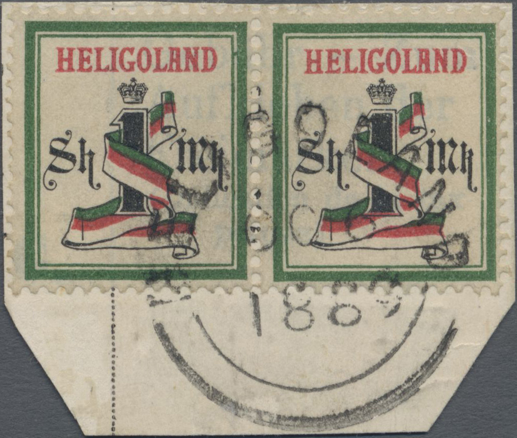 Lot 02955 - Helgoland - Marken und Briefe - Auktionshaus Christoph Gärtner GmbH & Co. KG 53rd AUCTION - Day 3 Germany Lot 02955 - Helgoland - Marken und Briefe - Auktionshaus Christoph Gärtner GmbH & Co. KG 53rd AUCTION - Day 3 Germany