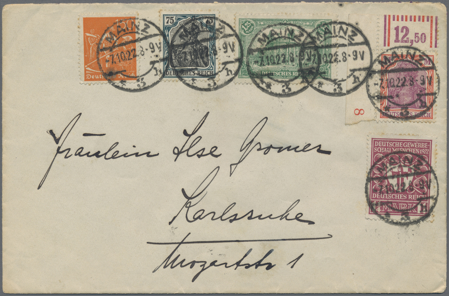 Lot 05460 - Deutsches Reich - Inflation - Auktionshaus Christoph Gärtner GmbH & Co. KG 55th AUCTION - Day 3 Lot 05460 - Deutsches Reich - Inflation - Auktionshaus Christoph Gärtner GmbH & Co. KG 55th AUCTION - Day 3