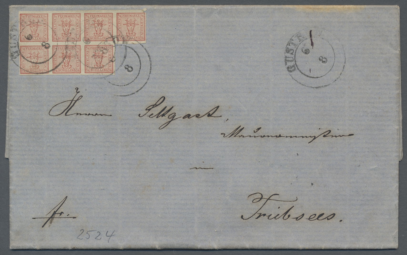 Lot 397 - Mecklenburg-Schwerin - Marken und Briefe  -   Auction #211