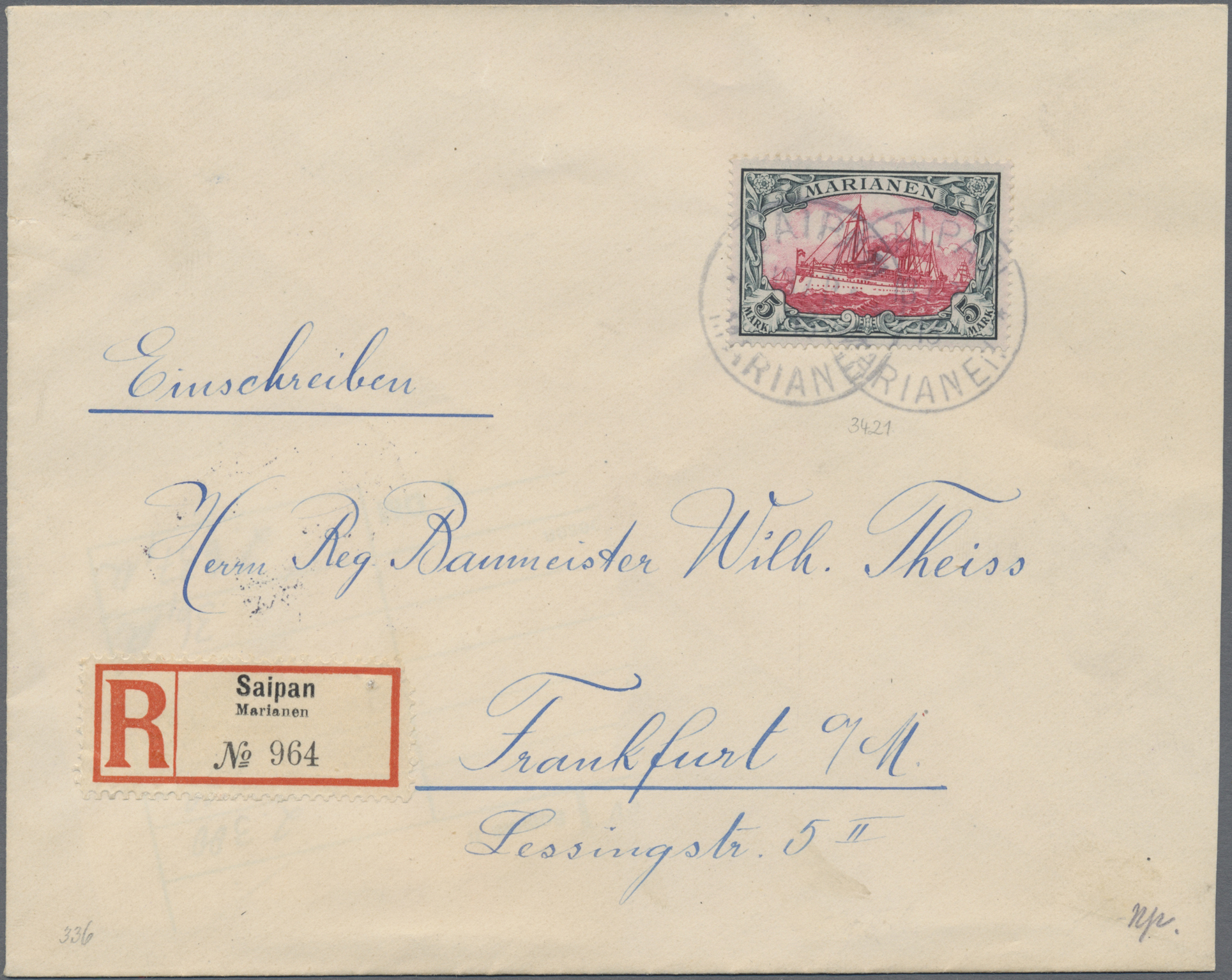 Lot 05667 - Deutsche Kolonien - Marianen - Auktionshaus Christoph Gärtner GmbH & Co. KG 58th AUCTION - Day 2 Lot 05667 - Deutsche Kolonien - Marianen - Auktionshaus Christoph Gärtner GmbH & Co. KG 58th AUCTION - Day 2