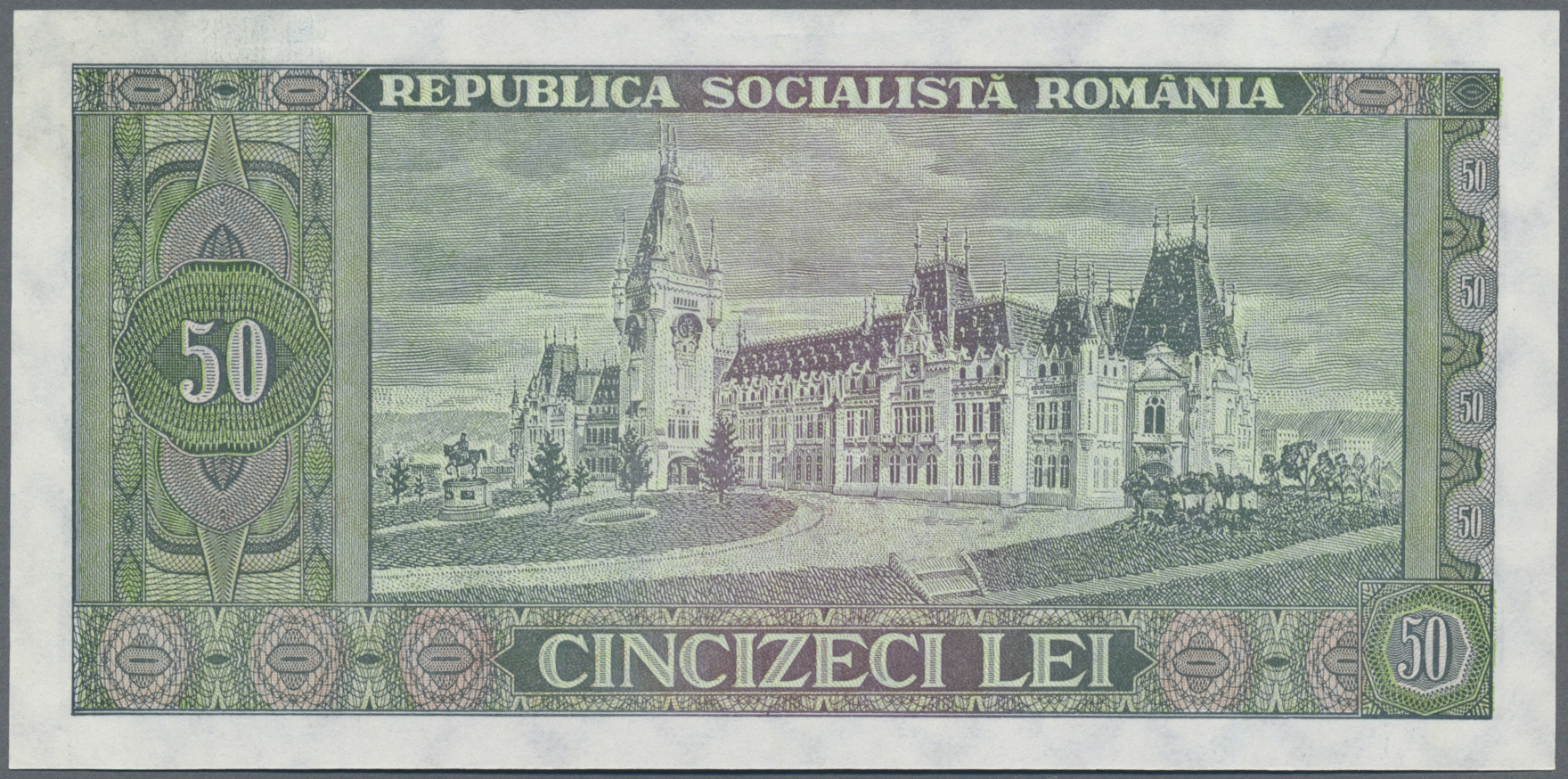 ROMANIA 3 LEI 1966 XF+