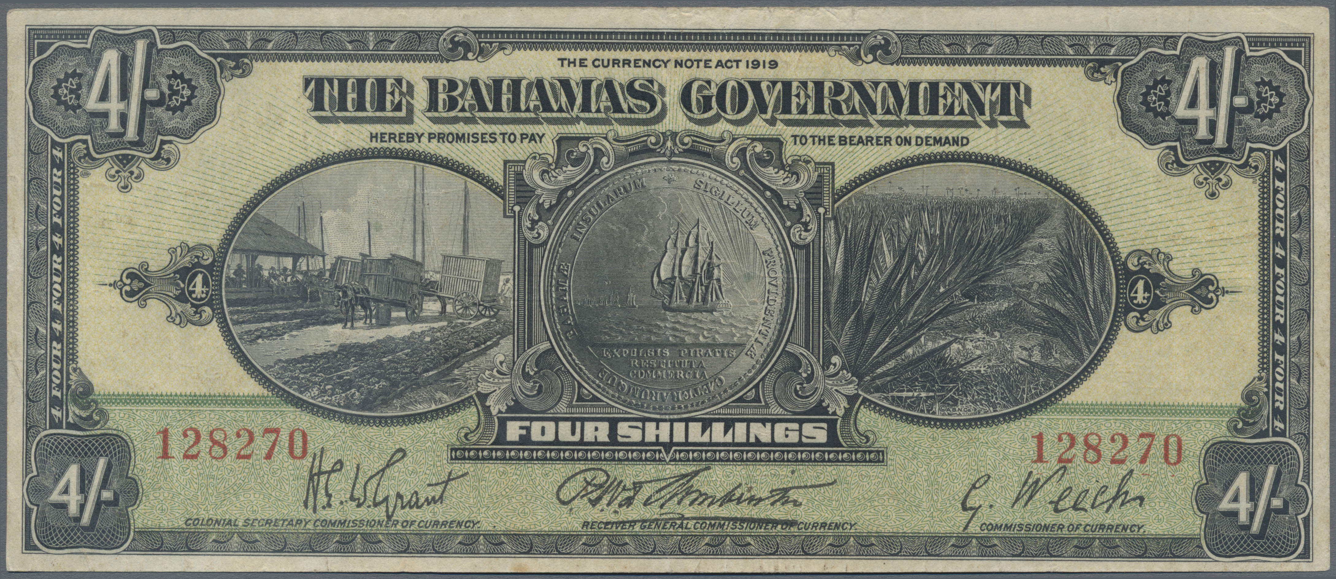 Lot 01118 - Bahamas | Banknoten  -  Auktionshaus Christoph Gärtner GmbH & Co. KG Sale #45 Banknotes Worldwide