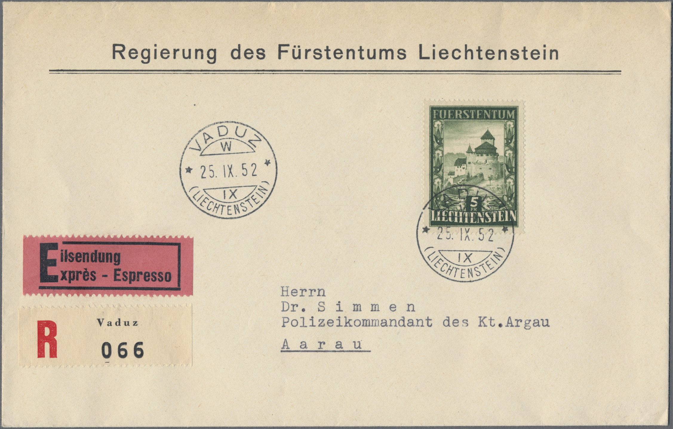 Lot 03035 - Liechtenstein  -  Auktionshaus Christoph Gärtner GmbH & Co. KG 58th AUCTION - Day 2