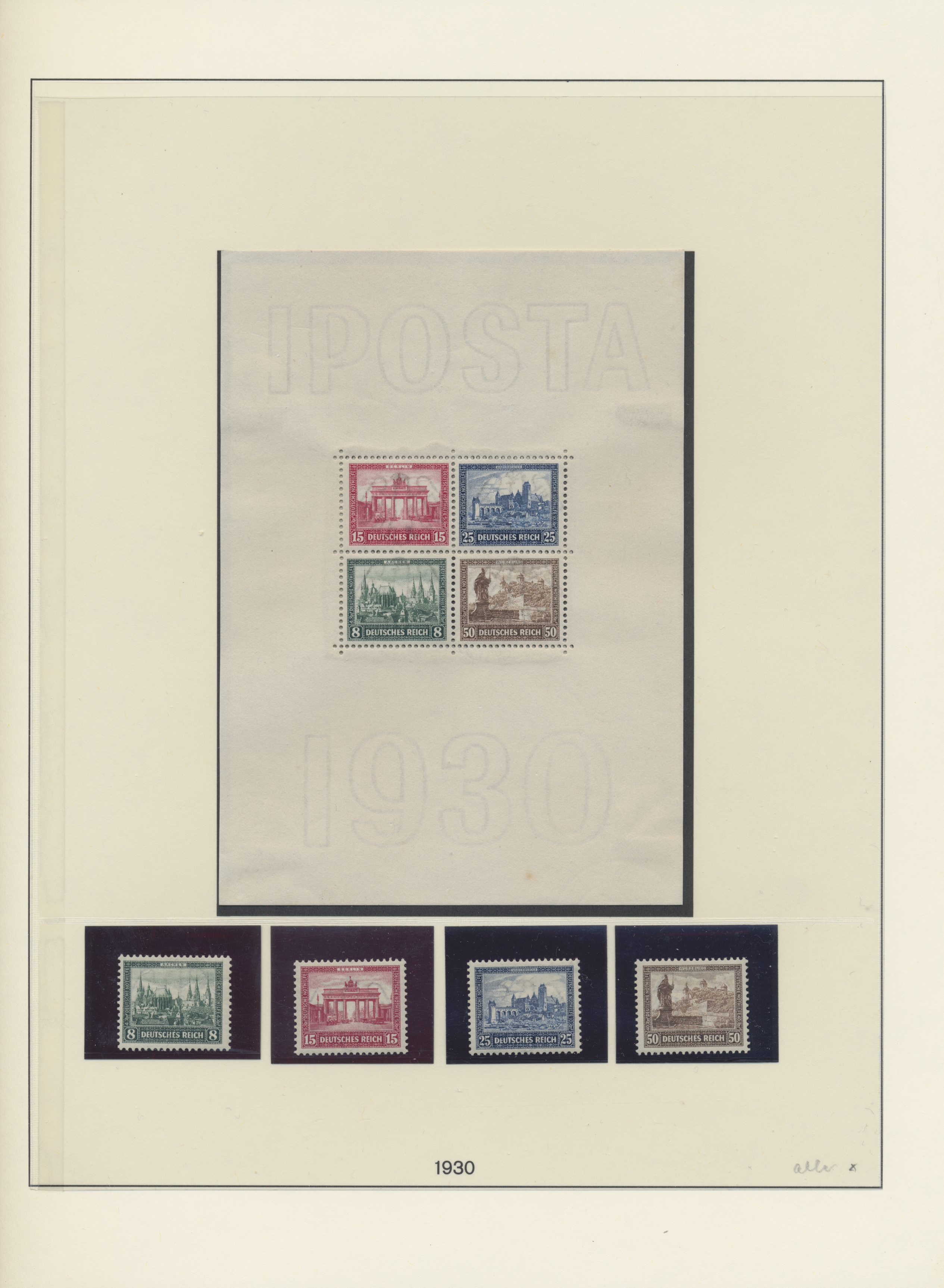Lot 36443 - Deutsches Reich  -  Auktionshaus Christoph Gärtner GmbH & Co. KG Sale #44 Collections Germany