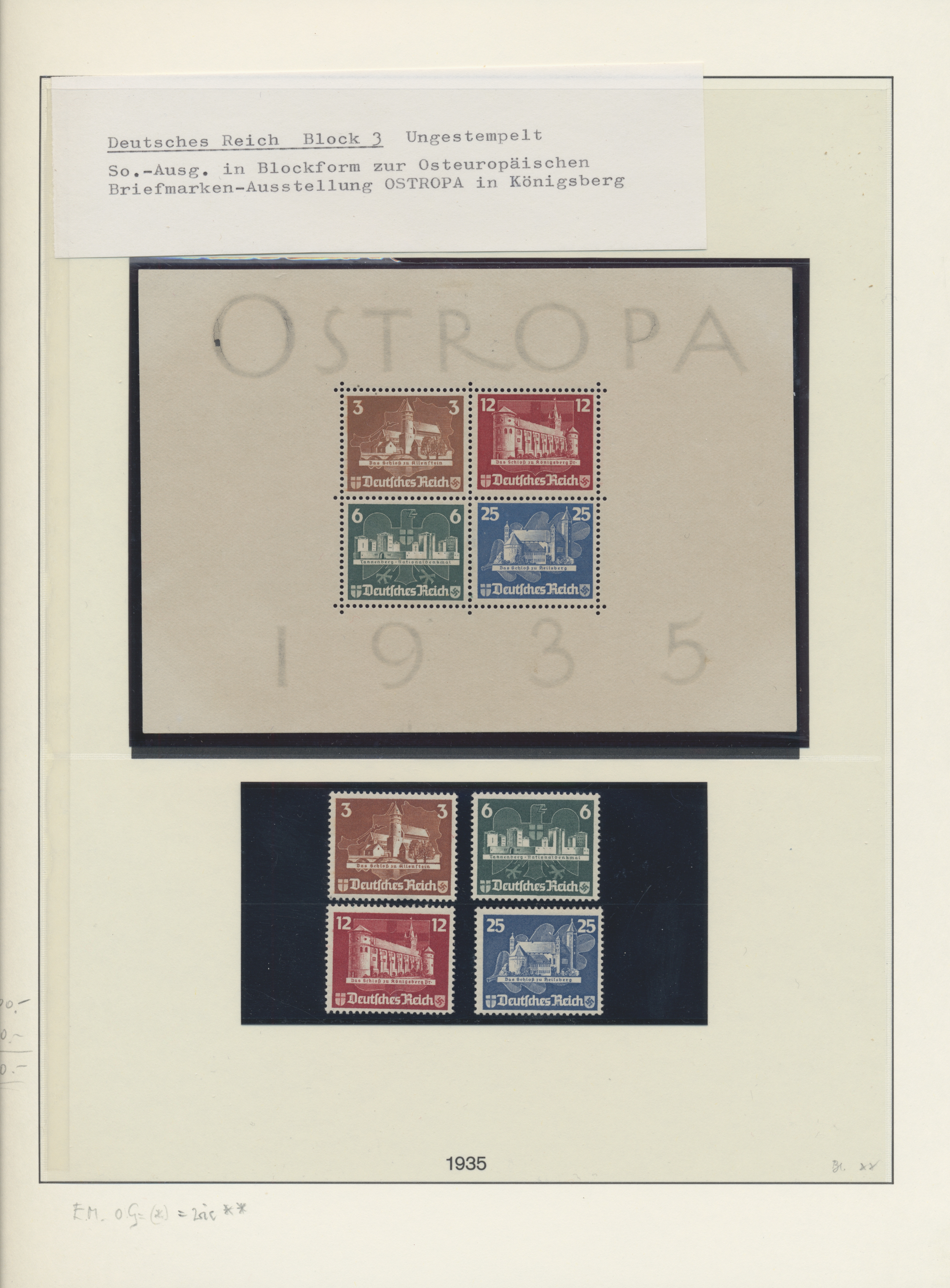 Lot 36443 - Deutsches Reich  -  Auktionshaus Christoph Gärtner GmbH & Co. KG Sale #44 Collections Germany