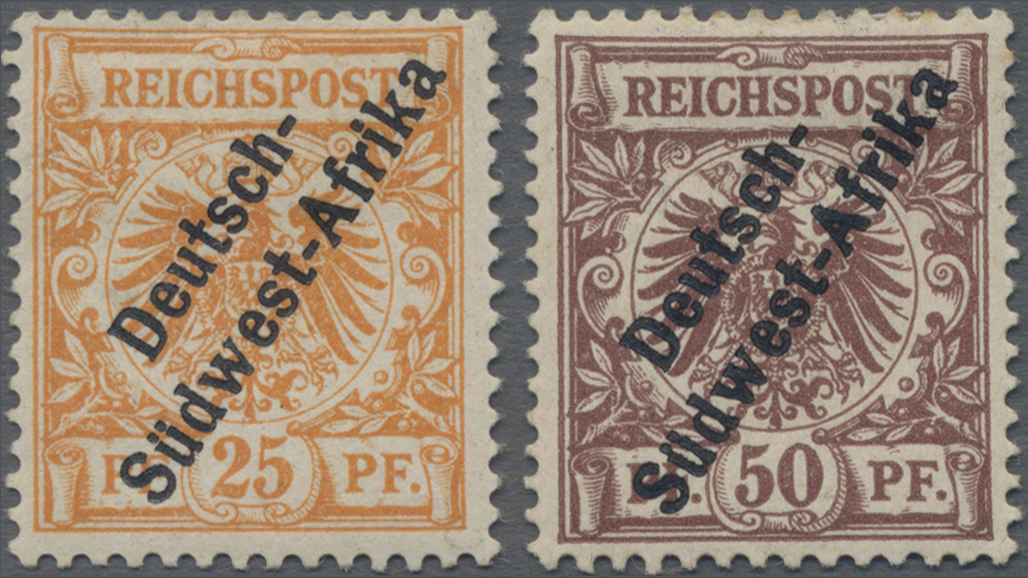 Lot 05752 - deutsch-südwestafrika - Auktionshaus Christoph Gärtner GmbH & Co. KG 57th AUCTION - Day 3 Lot 05752 - deutsch-südwestafrika - Auktionshaus Christoph Gärtner GmbH & Co. KG 57th AUCTION - Day 3