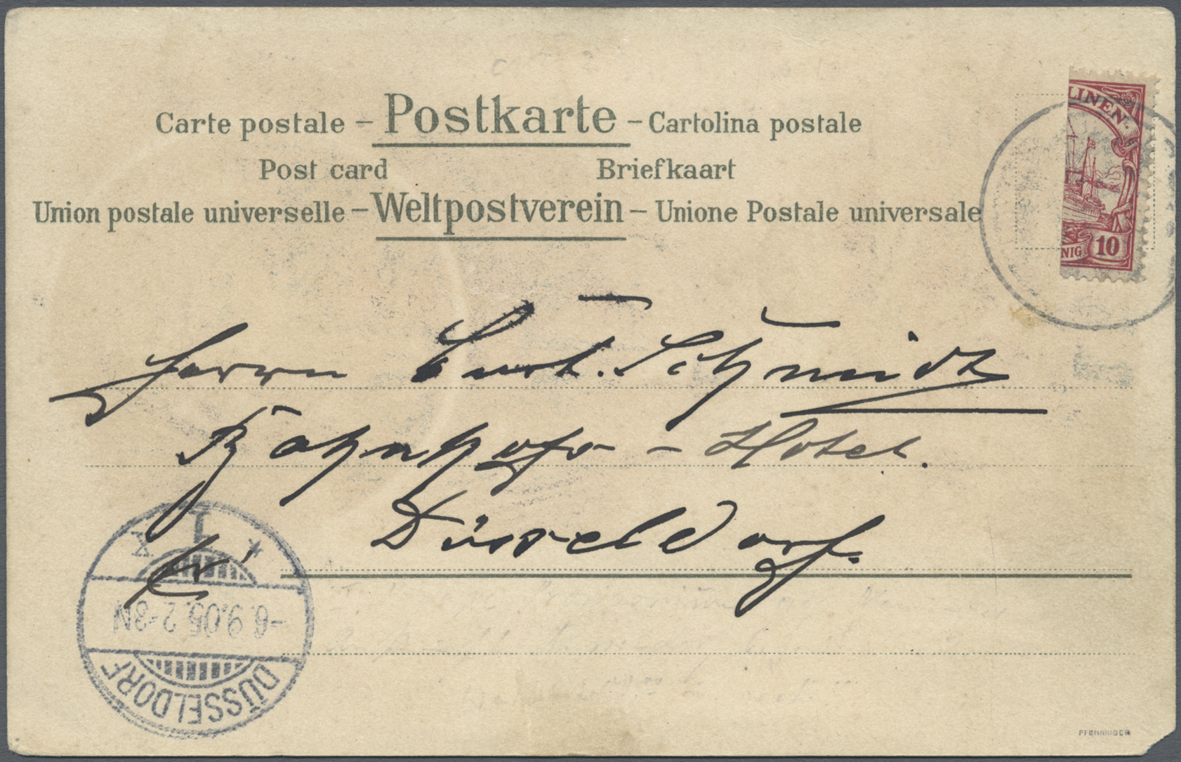Lot 14448 - Deutsche Kolonien - Karolinen  -  Auktionshaus Christoph Gärtner GmbH & Co. KG 58th AUCTION - Day 5