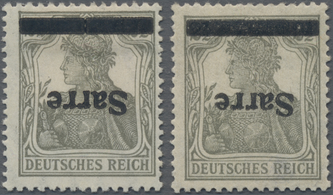 Lot 11032 - Deutsche Abstimmungsgebiete: Saargebiet - Auktionshaus Christoph Gärtner GmbH & Co. KG 57th AUCTION - Day 5 Lot 11032 - Deutsche Abstimmungsgebiete: Saargebiet - Auktionshaus Christoph Gärtner GmbH & Co. KG 57th AUCTION - Day 5