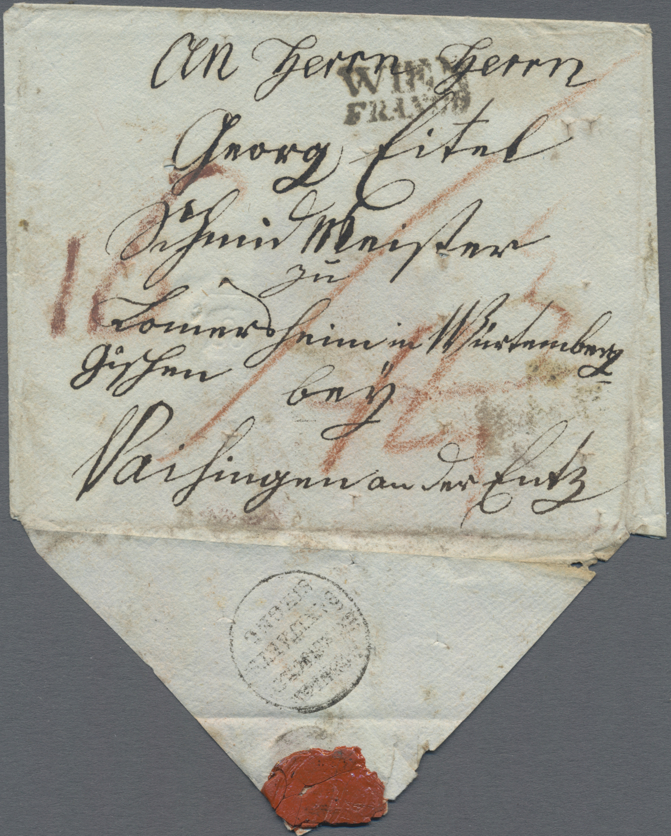 Lot 10409 - württemberg - besonderheiten - Auktionshaus Christoph Gärtner GmbH & Co. KG 57th AUCTION - Day 5 Lot 10409 - württemberg - besonderheiten - Auktionshaus Christoph Gärtner GmbH & Co. KG 57th AUCTION - Day 5