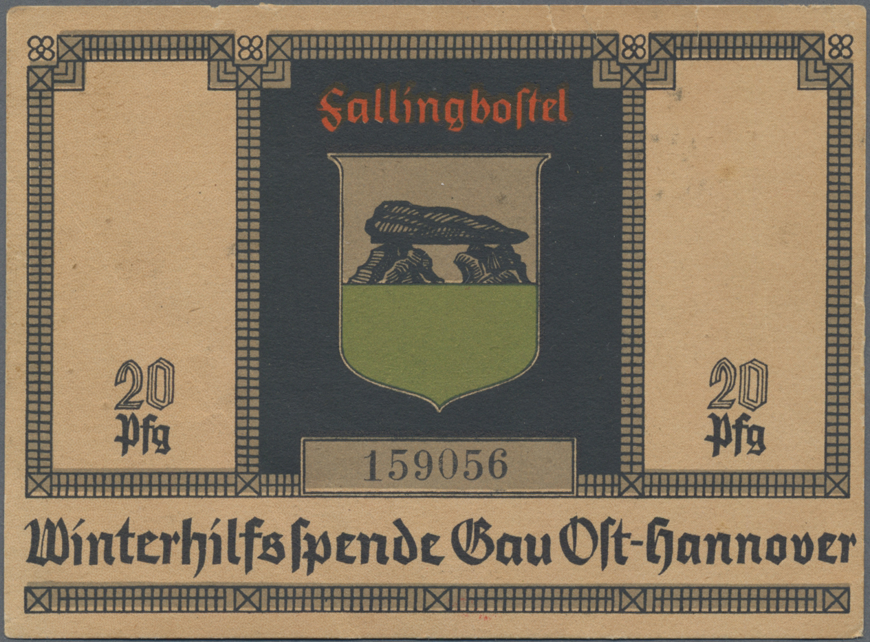 Lot 1851 - Deutschland - Notgeld - Niedersachsen | Banknoten - Auktionshaus Christoph Gärtner GmbH & Co. KG 58th AUCTION - Day 1 Lot 1851 - Deutschland - Notgeld - Niedersachsen | Banknoten - Auktionshaus Christoph Gärtner GmbH & Co. KG 58th AUCTION - Day 1