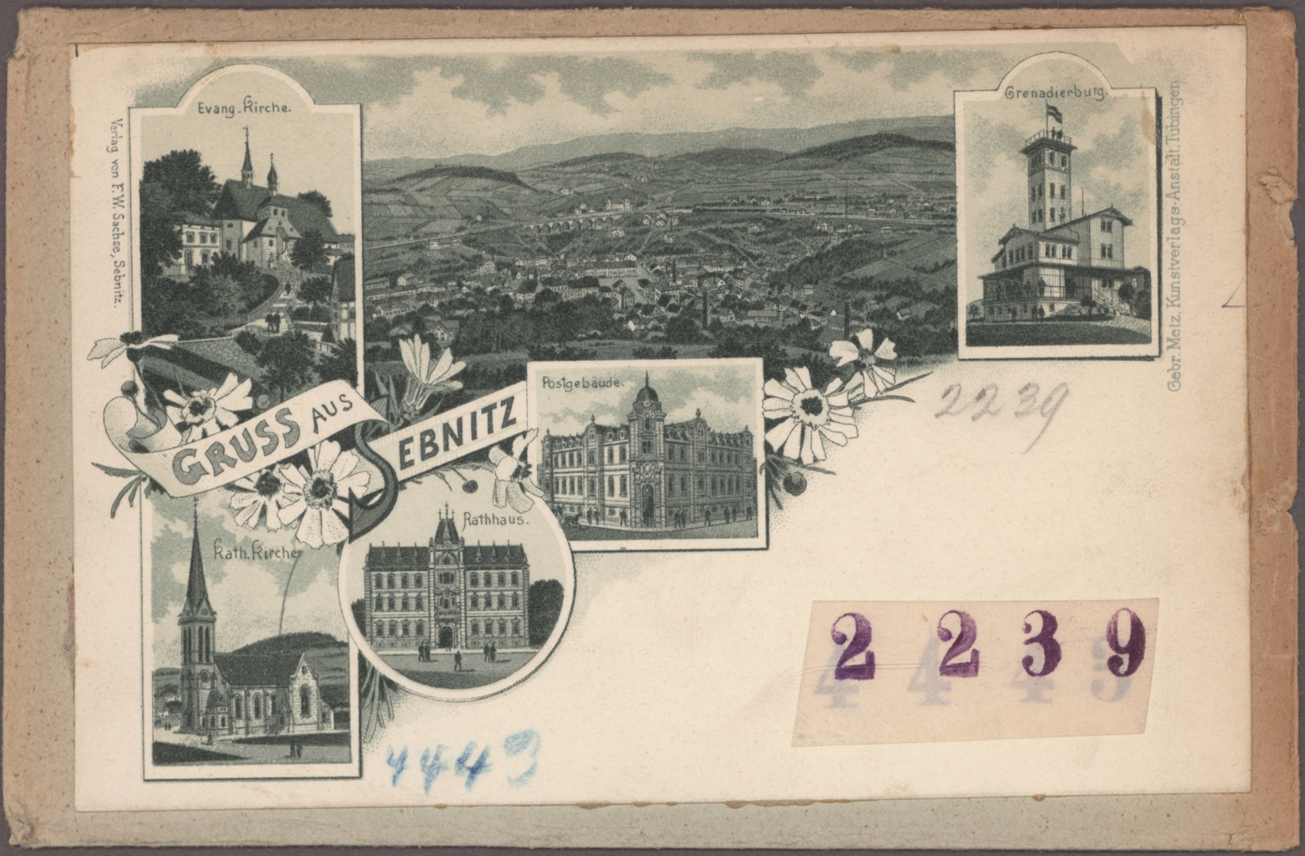Stamp Auction Ansichtskarten Sachsen 54th AUCTION Day 5, lot 12605
