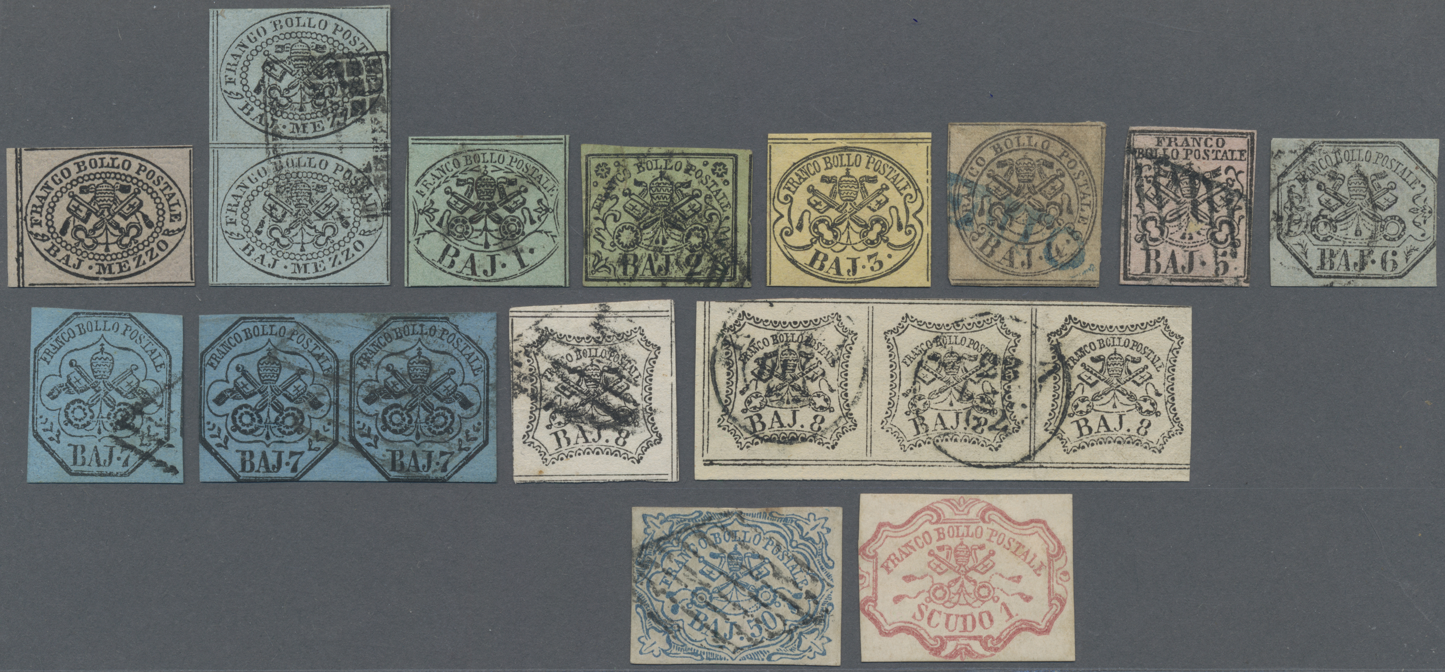 Lot 02860 - Italien - Altitalienische Staaten: Kirchenstaat  -  Auktionshaus Christoph Gärtner GmbH & Co. KG 58th AUCTION - Day 2