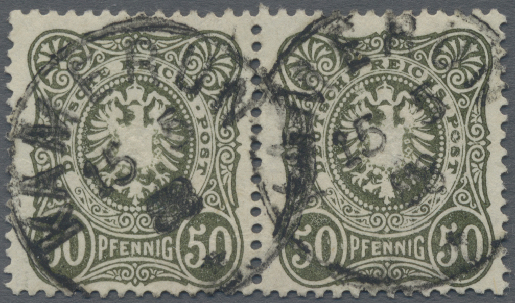 Lot 05765 - Deutsche Kolonien - Kamerun-Vorläufer - Auktionshaus Christoph Gärtner GmbH & Co. KG 57th AUCTION - Day 3 Lot 05765 - Deutsche Kolonien - Kamerun-Vorläufer - Auktionshaus Christoph Gärtner GmbH & Co. KG 57th AUCTION - Day 3