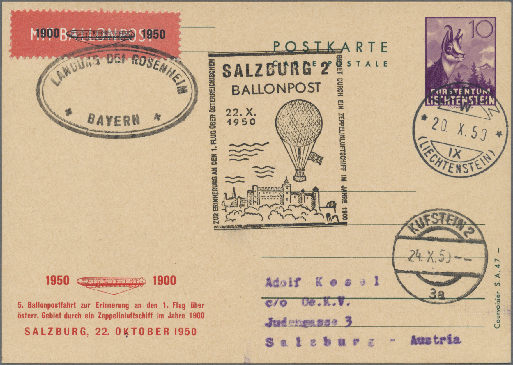 Lot 03091 - liechtenstein - ganzsachen - Auktionshaus Christoph Gärtner GmbH & Co. KG 58th AUCTION - Day 2 Lot 03091 - liechtenstein - ganzsachen - Auktionshaus Christoph Gärtner GmbH & Co. KG 58th AUCTION - Day 2