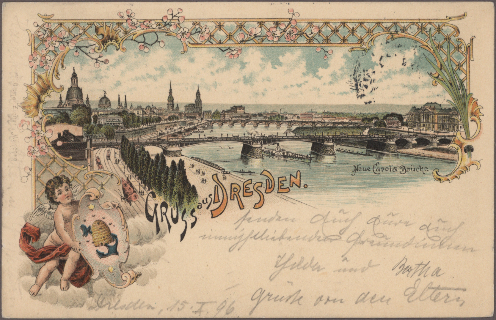 55+ Christoph Gärtner Ansichtskarten, Briefmarken, ansichtskarten,