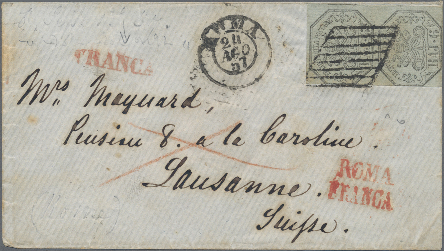 Lot 02872 - Italien - Altitalienische Staaten: Kirchenstaat - Auktionshaus Christoph Gärtner GmbH & Co. KG 58th AUCTION - Day 2 Lot 02872 - Italien - Altitalienische Staaten: Kirchenstaat - Auktionshaus Christoph Gärtner GmbH & Co. KG 58th AUCTION - Day 2