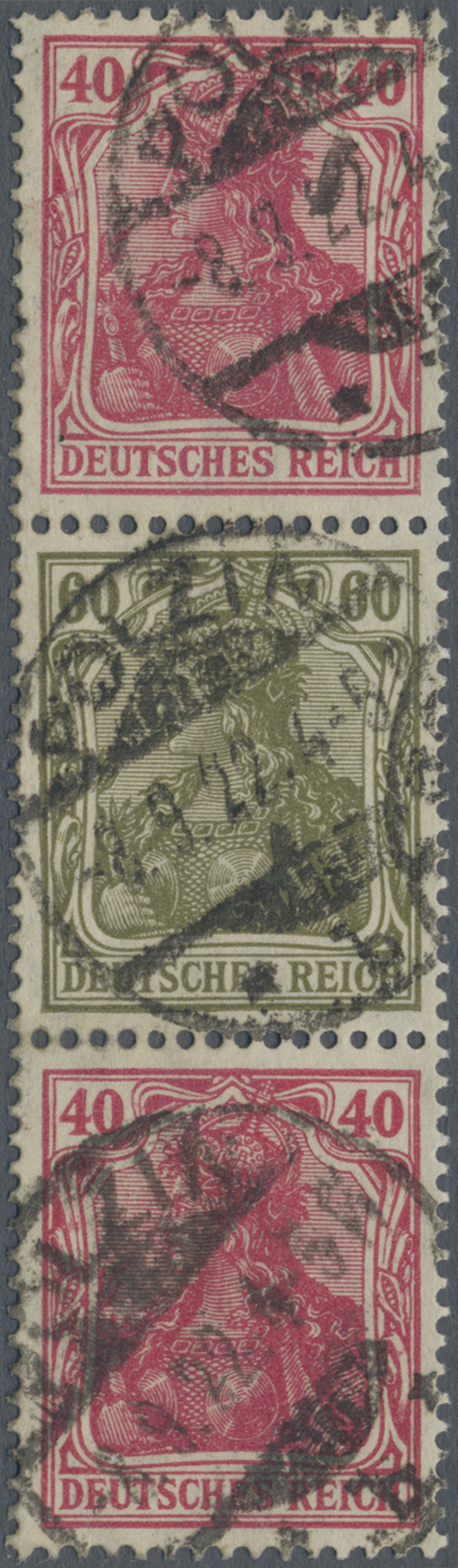 Lot 23401 - Deutsches Reich - Zusammendrucke  -  Auktionshaus Christoph Gärtner GmbH & Co. KG 50th Auction Anniversary Auction - Day 7