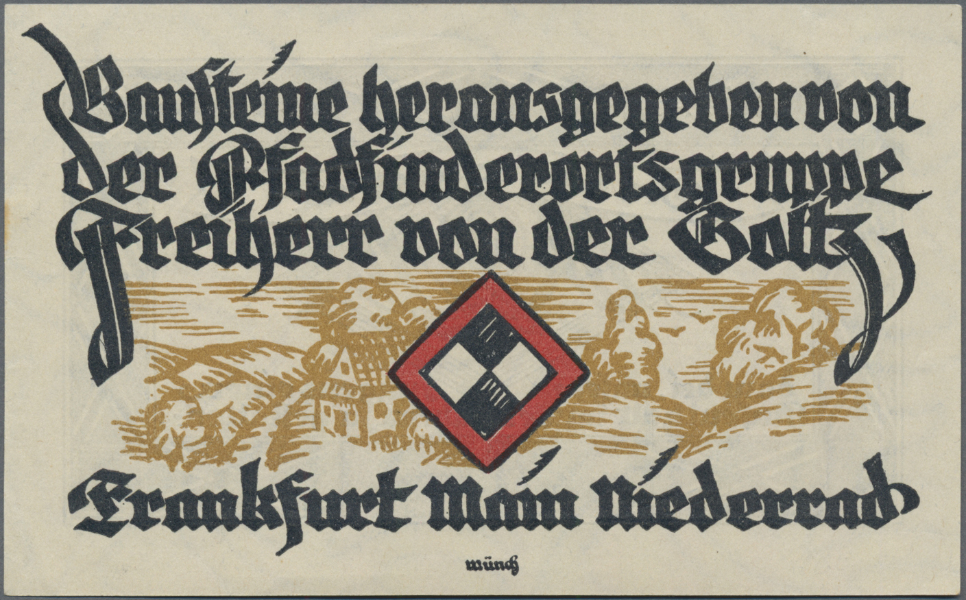 Lot 01839 - Deutschland - Notgeld - Hessen | Banknoten - Auktionshaus Christoph Gärtner GmbH & Co. KG 58th AUCTION - Day 1 Lot 01839 - Deutschland - Notgeld - Hessen | Banknoten - Auktionshaus Christoph Gärtner GmbH & Co. KG 58th AUCTION - Day 1