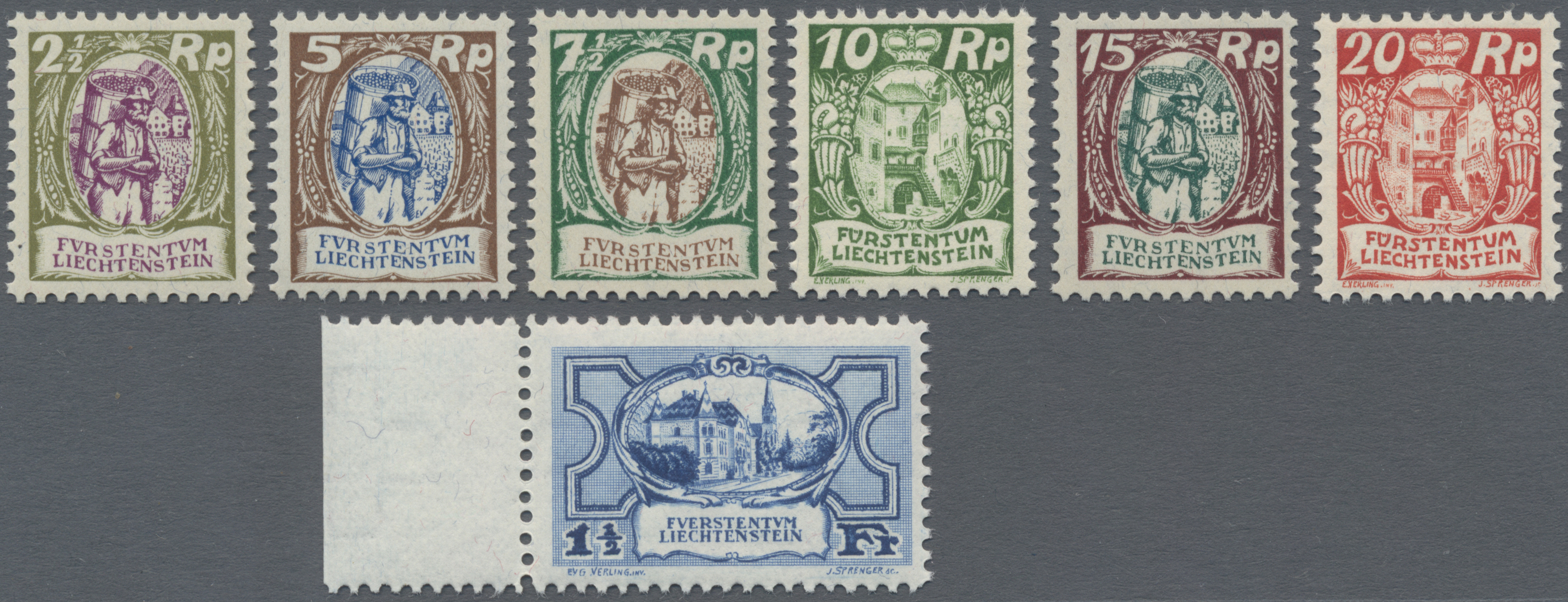 Lot 03701 - Liechtenstein  -  Auktionshaus Christoph Gärtner GmbH & Co. KG 57th AUCTION - Day 2