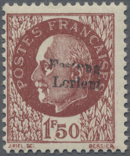 Lot 10714 - Dt. Besetzung II WK - Frankreich - Festung Lorient  -  Auktionshaus Christoph Gärtner GmbH & Co. KG 58th AUCTION - Day 3