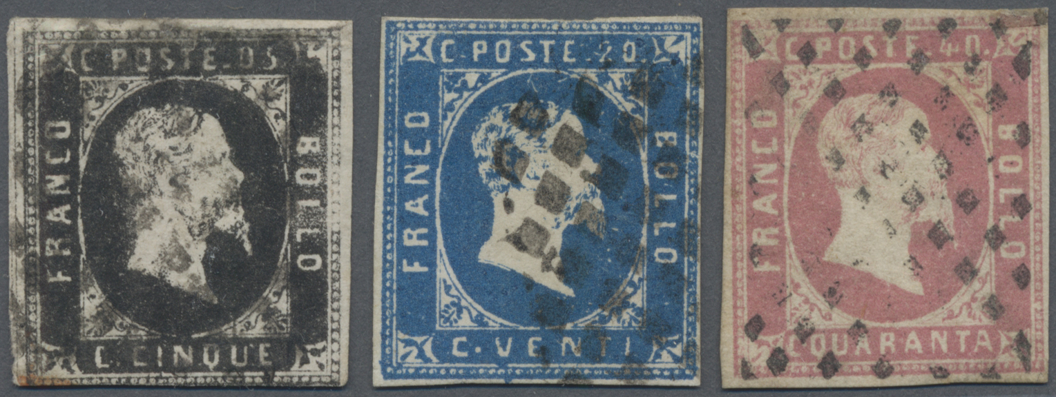 Lot 03462 - Italien - Altitalienische Staaten: Sardinien - Auktionshaus Christoph Gärtner GmbH & Co. KG 57th AUCTION - Day 2 Lot 03462 - Italien - Altitalienische Staaten: Sardinien - Auktionshaus Christoph Gärtner GmbH & Co. KG 57th AUCTION - Day 2