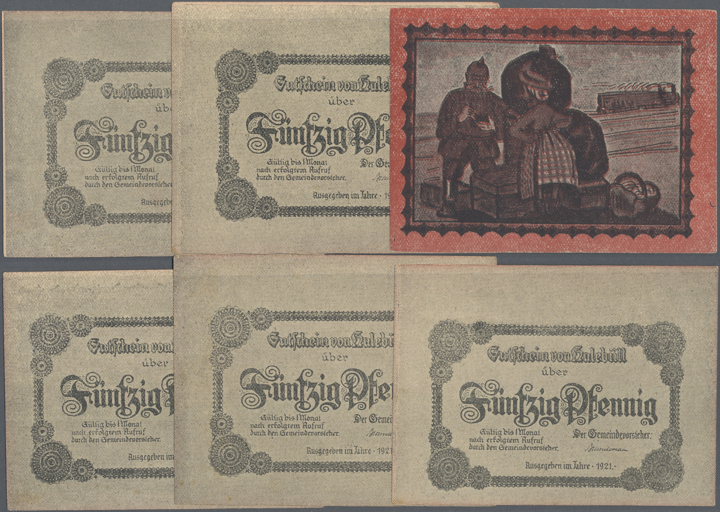 Lot 01889 - Deutschland - Notgeld - Schleswig-Holstein | Banknoten - Auktionshaus Christoph Gärtner GmbH & Co. KG 58th AUCTION - Day 1 Lot 01889 - Deutschland - Notgeld - Schleswig-Holstein | Banknoten - Auktionshaus Christoph Gärtner GmbH & Co. KG 58th AUCTION - Day 1