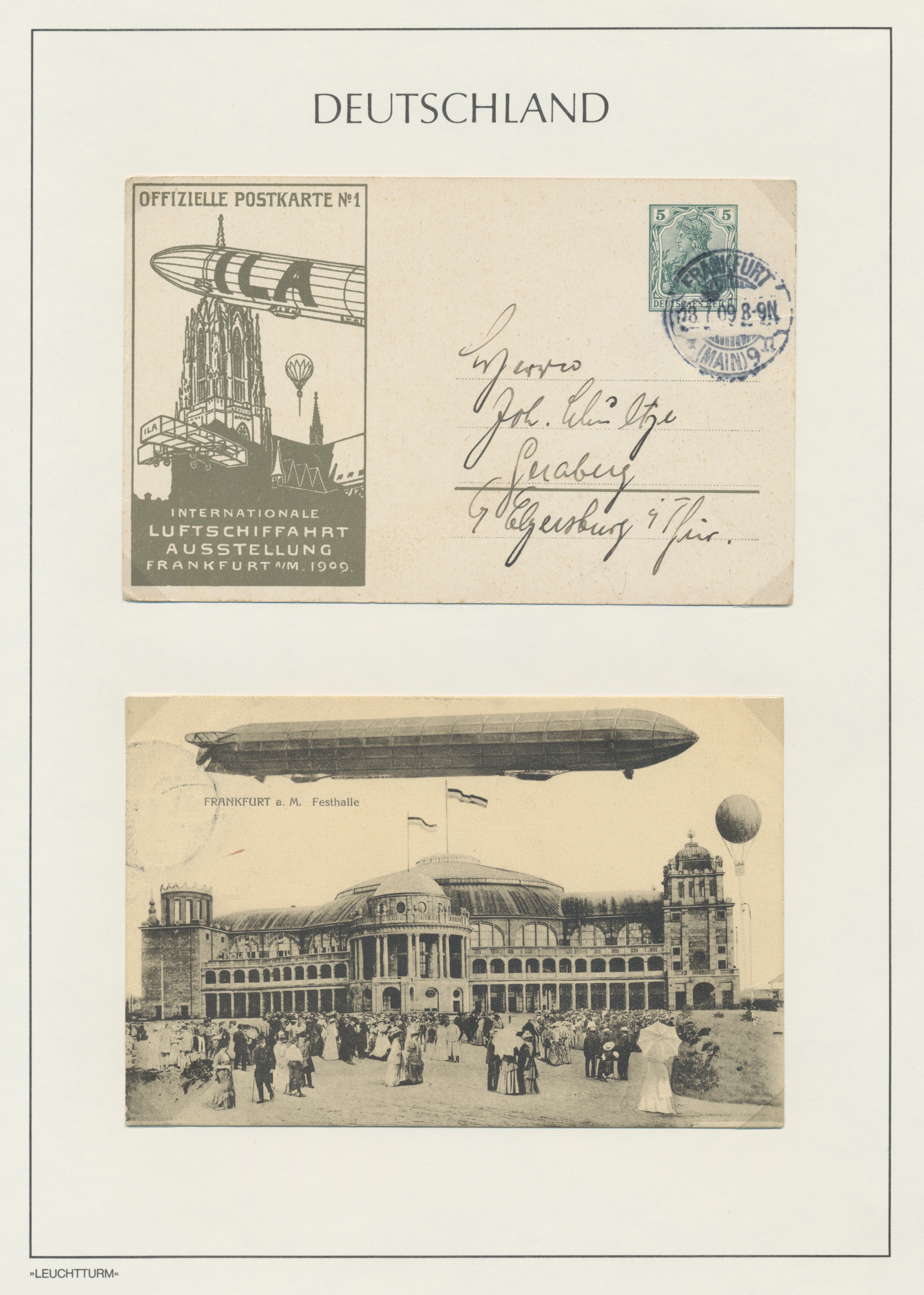 Lot 08007 - flugpost deutschland  -  Auktionshaus Christoph Gärtner GmbH & Co. KG 56th AUCTION - Day 4