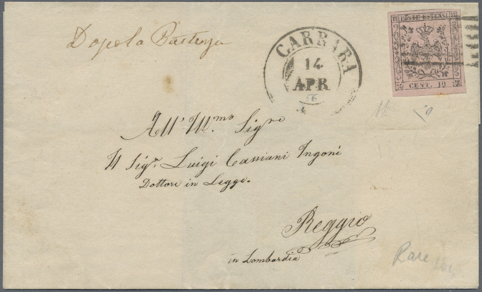 Lot 03453 - Italien - Altitalienische Staaten: Modena - Auktionshaus Christoph Gärtner GmbH & Co. KG 57th AUCTION - Day 2 Lot 03453 - Italien - Altitalienische Staaten: Modena - Auktionshaus Christoph Gärtner GmbH & Co. KG 57th AUCTION - Day 2