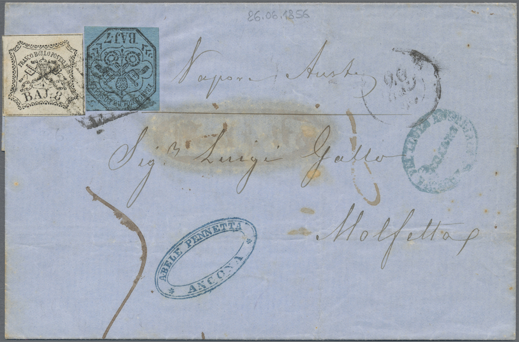 Lot 02874 - Italien - Altitalienische Staaten: Kirchenstaat - Auktionshaus Christoph Gärtner GmbH & Co. KG 58th AUCTION - Day 2 Lot 02874 - Italien - Altitalienische Staaten: Kirchenstaat - Auktionshaus Christoph Gärtner GmbH & Co. KG 58th AUCTION - Day 2