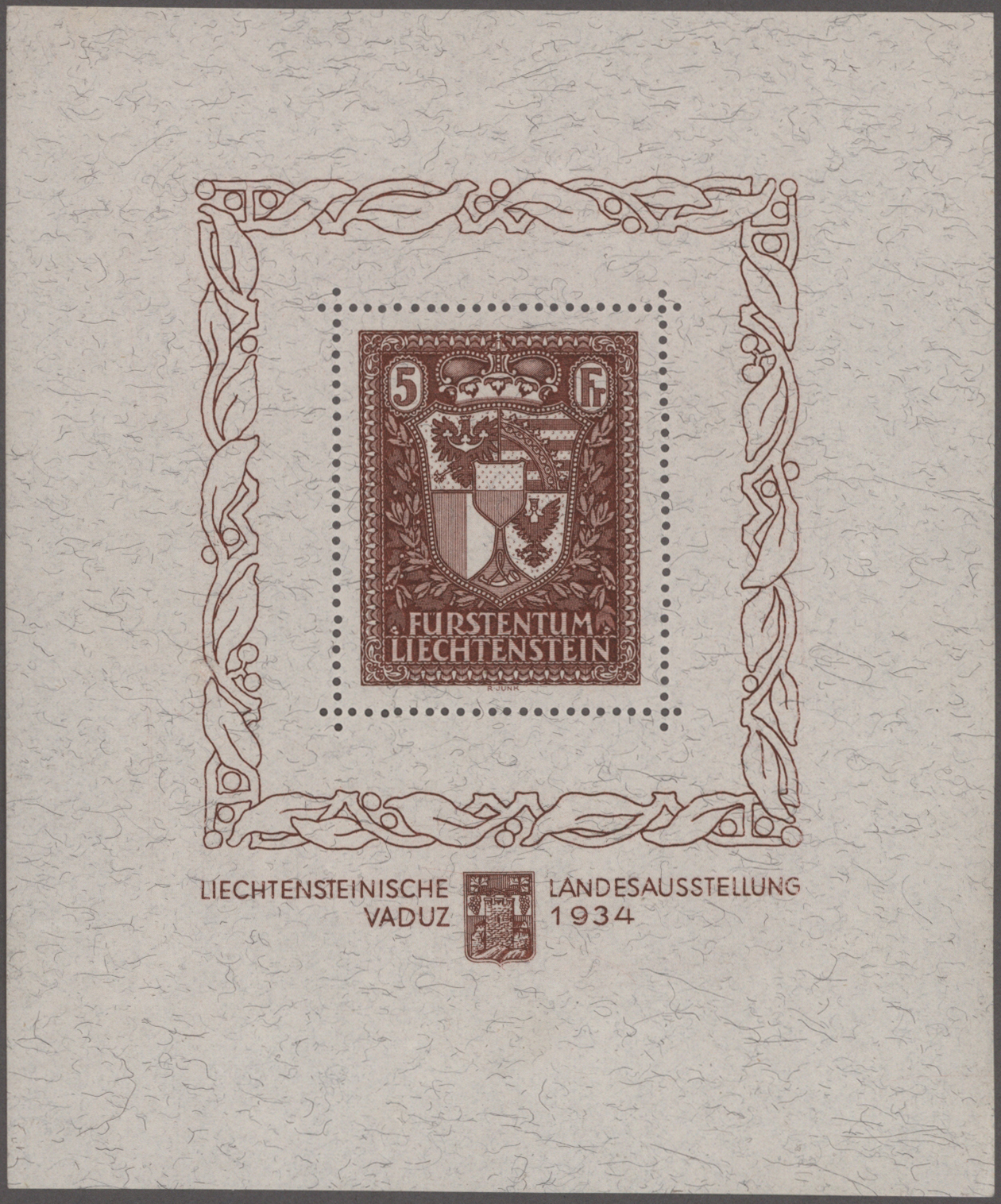 Lot 03716 - Liechtenstein  -  Auktionshaus Christoph Gärtner GmbH & Co. KG 57th AUCTION - Day 2