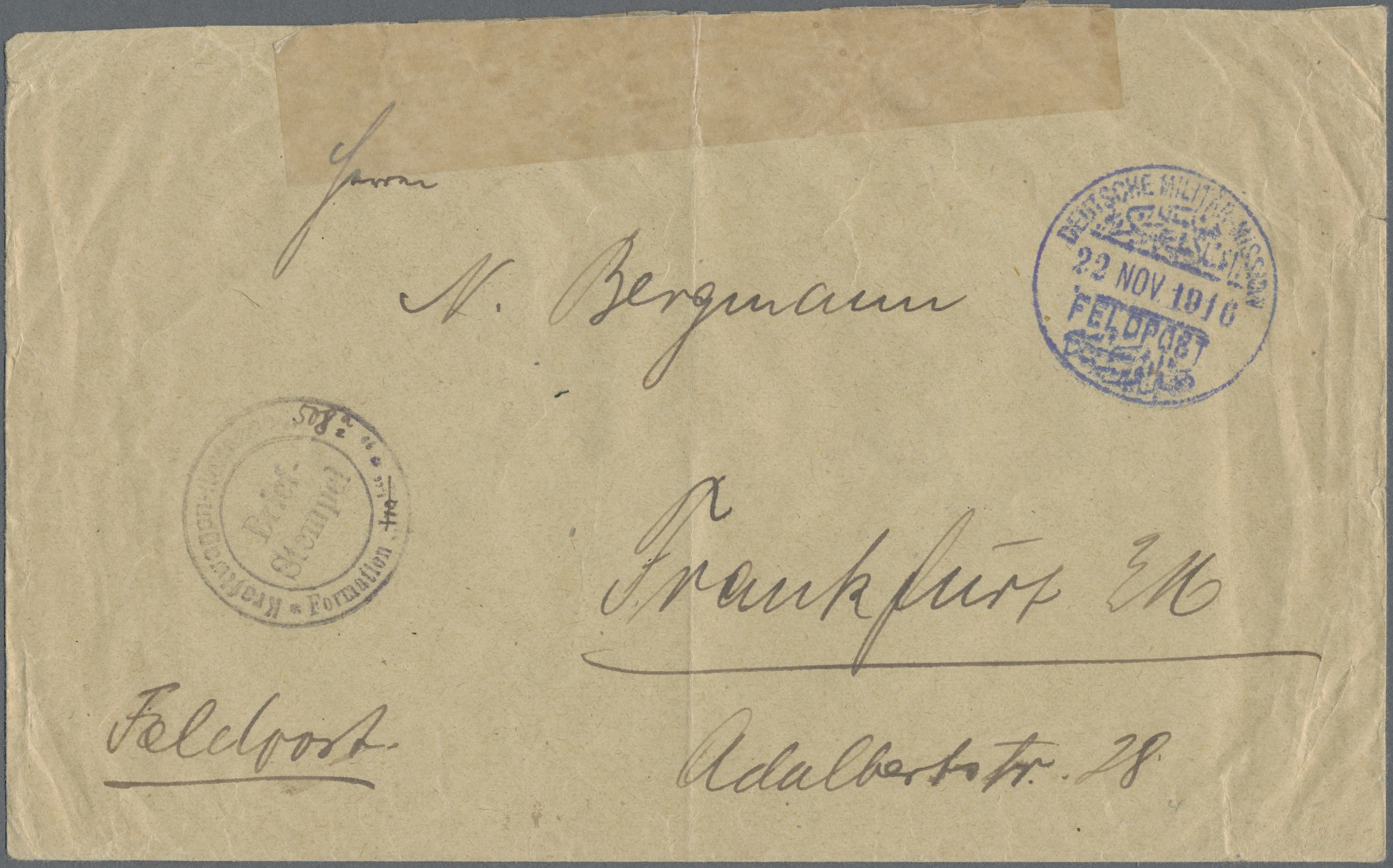 Lot 05654 - Militärmission in der Türkei - Auktionshaus Christoph Gärtner GmbH & Co. KG 57th AUCTION - Day 3 Lot 05654 - Militärmission in der Türkei - Auktionshaus Christoph Gärtner GmbH & Co. KG 57th AUCTION - Day 3