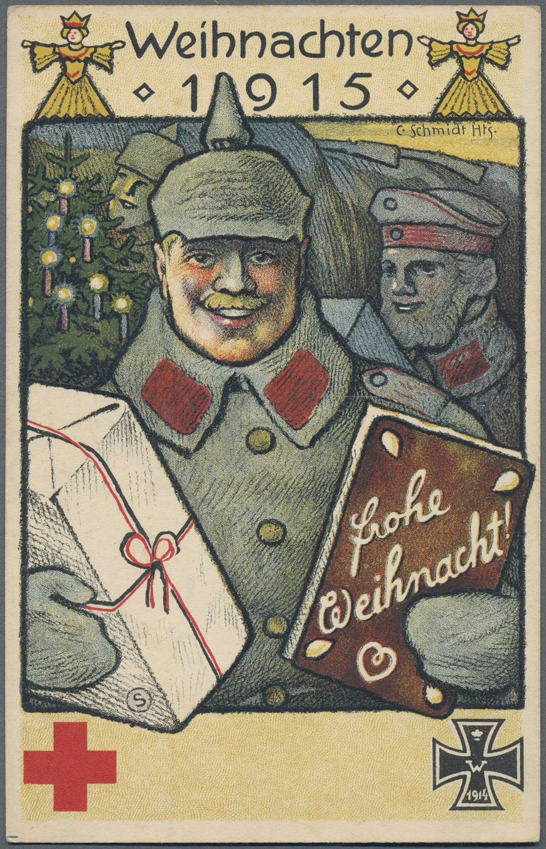 Рождественские открытки вермахта