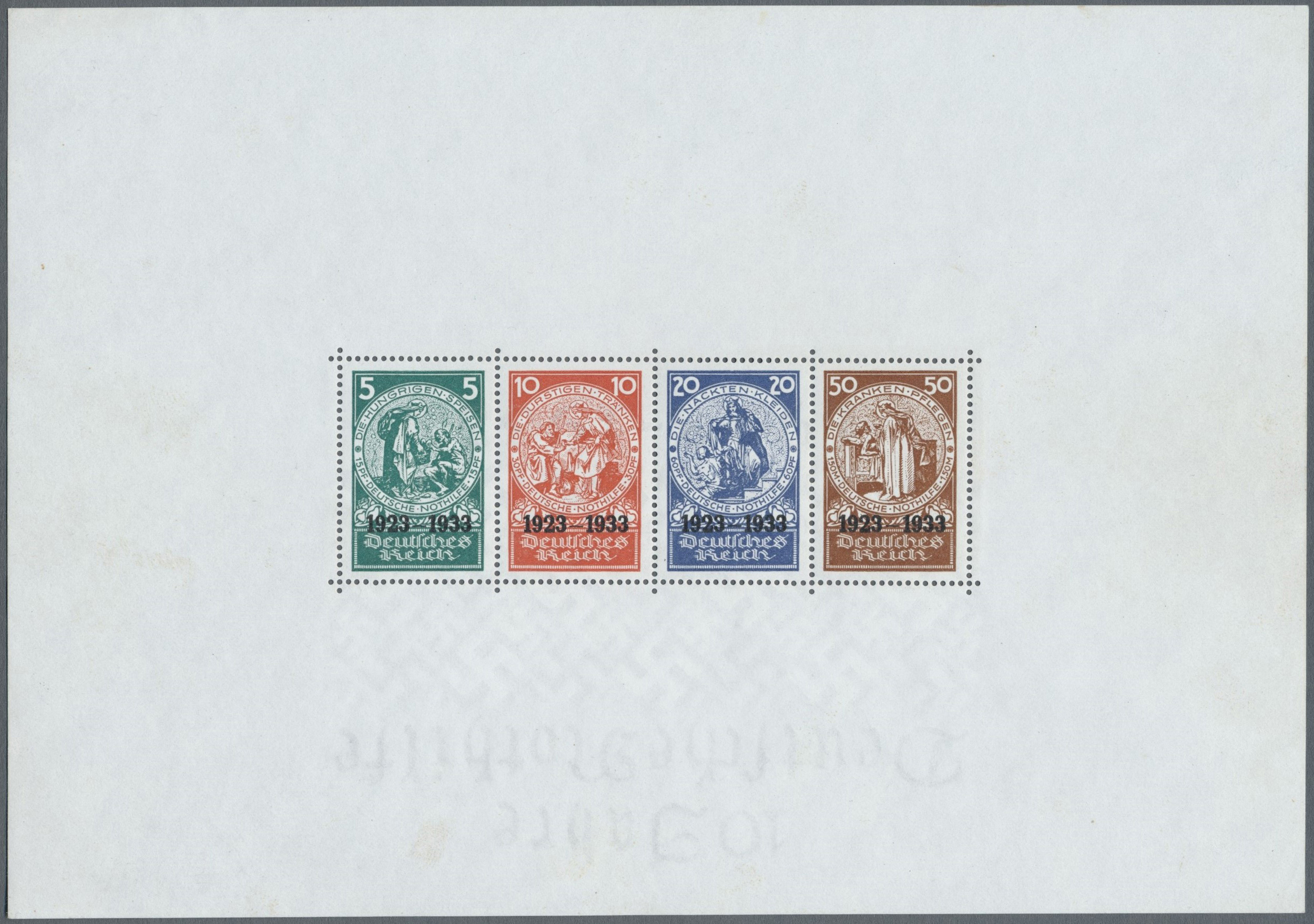 Stamp Auction Deutsches Reich 3. Reich International Rarities