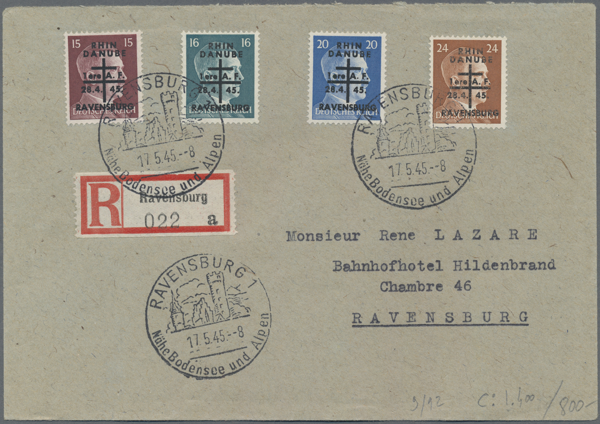 Lot 06205 - deutsche lokalausgaben ab 1945 - Auktionshaus Christoph Gärtner GmbH & Co. KG 55th AUCTION - Day 3 Lot 06205 - deutsche lokalausgaben ab 1945 - Auktionshaus Christoph Gärtner GmbH & Co. KG 55th AUCTION - Day 3