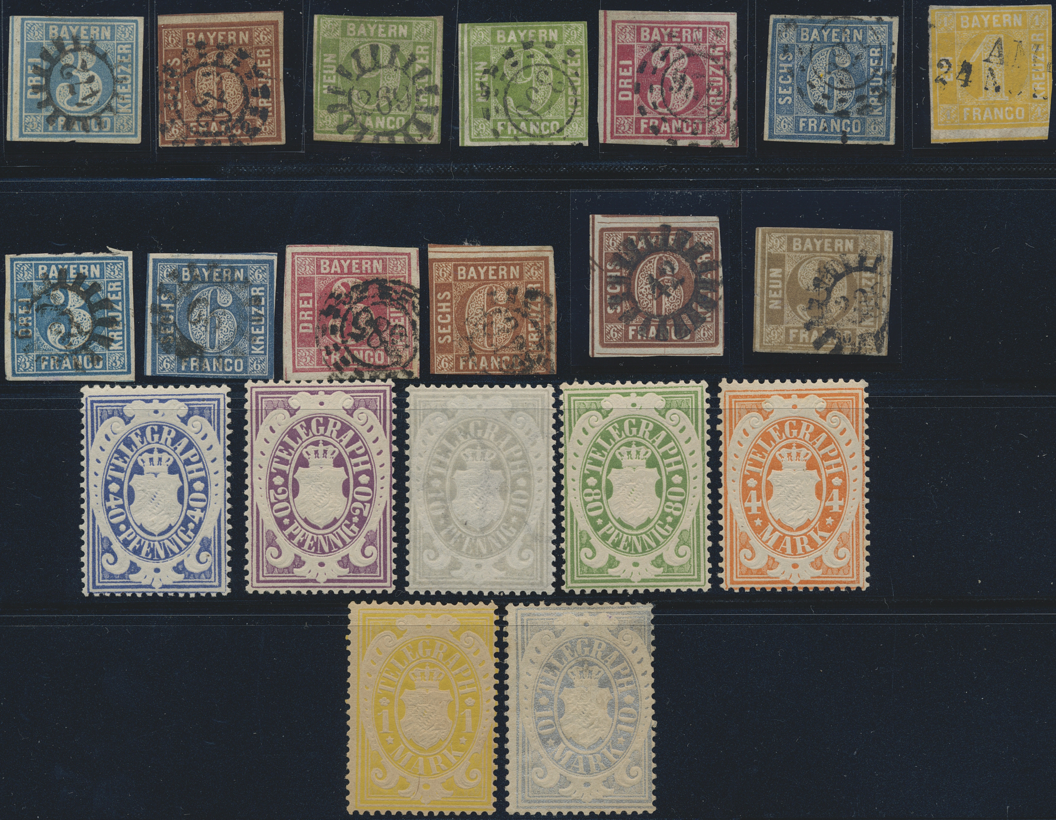 Lot 09692 - Bayern - Marken und Briefe - Auktionshaus Christoph Gärtner GmbH & Co. KG 59th AUCTION - day 5 Lot 09692 - Bayern - Marken und Briefe - Auktionshaus Christoph Gärtner GmbH & Co. KG 59th AUCTION - day 5