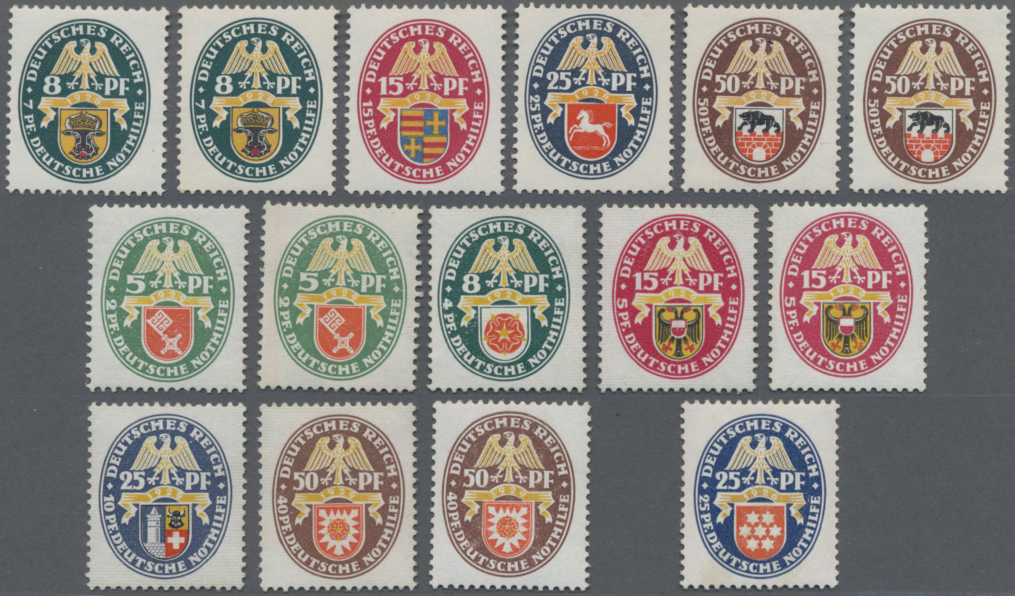 Lot 05155 - Deutsches Reich - Weimar - Auktionshaus Christoph Gärtner GmbH & Co. KG 57th AUCTION - Day 3 Lot 05155 - Deutsches Reich - Weimar - Auktionshaus Christoph Gärtner GmbH & Co. KG 57th AUCTION - Day 3