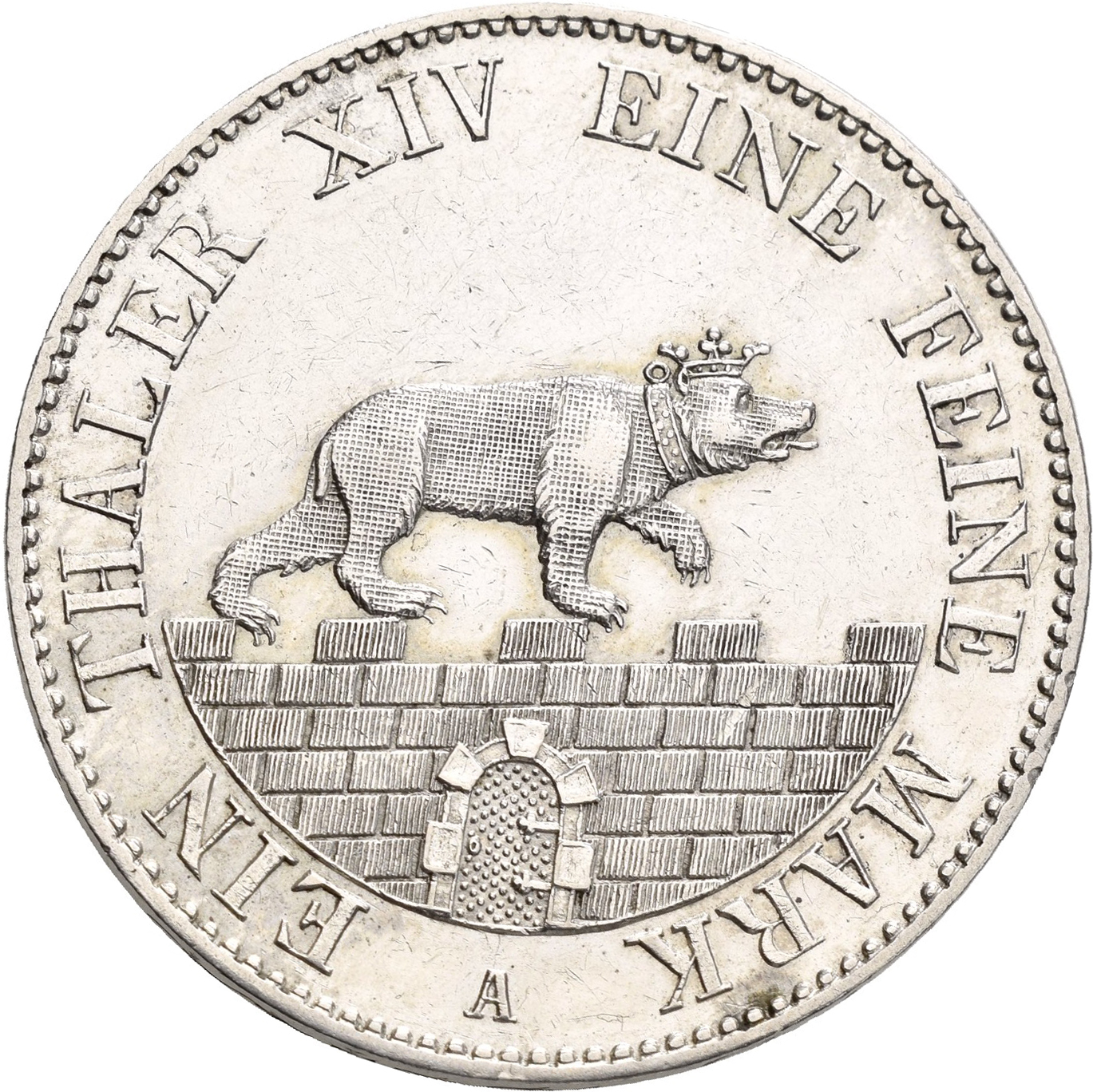 Lot 13312 - Anhalt-Bernburg | Altdeutschland und RDR 1800 - 1871  -  Auktionshaus Christoph Gärtner GmbH & Co. KG 53rd AUCTION - Day 6 Coins & Banknotes