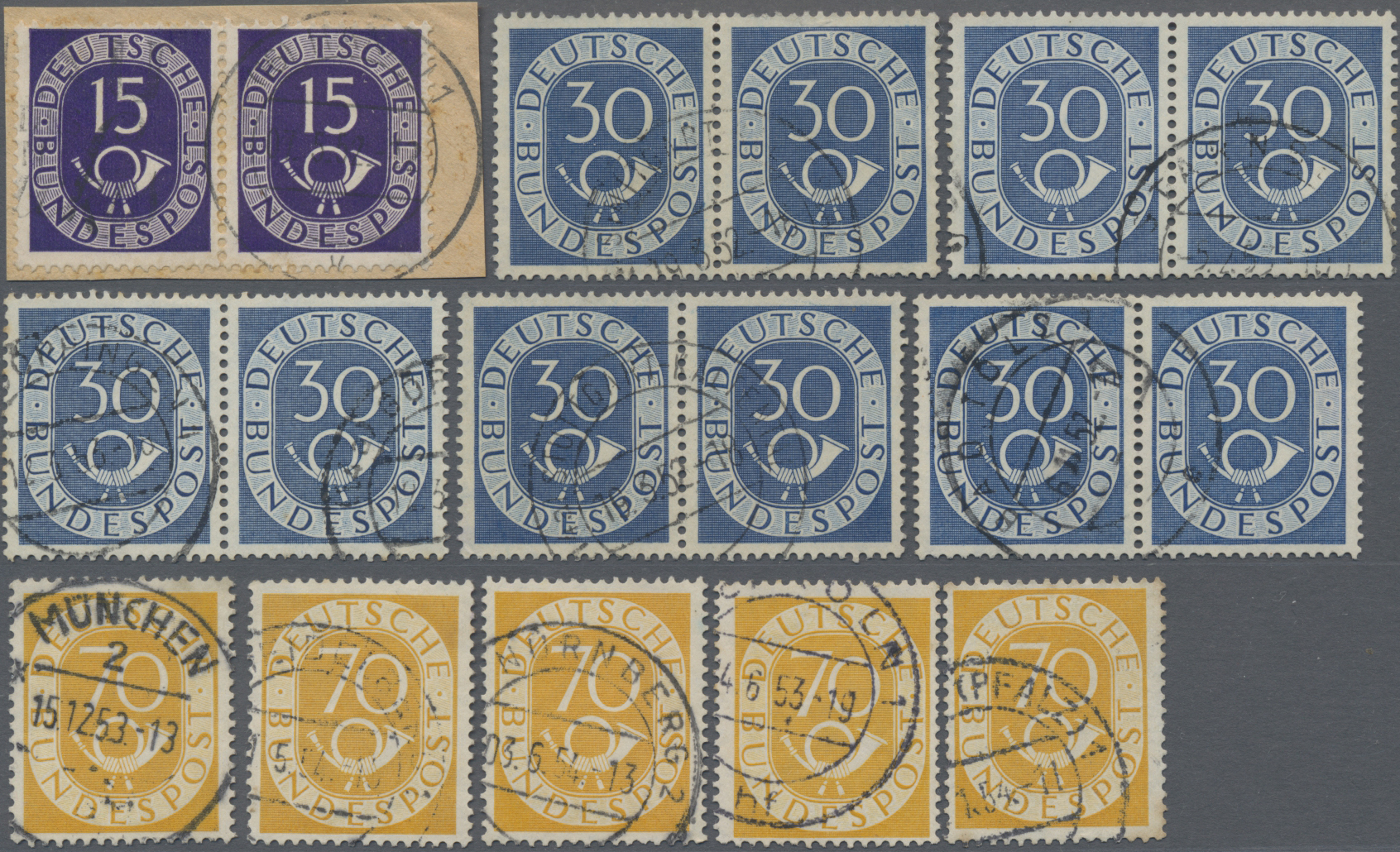 Lot 11885 - bundesrepublik deutschland - Auktionshaus Christoph Gärtner GmbH & Co. KG 57th AUCTION - Day 5 Lot 11885 - bundesrepublik deutschland - Auktionshaus Christoph Gärtner GmbH & Co. KG 57th AUCTION - Day 5